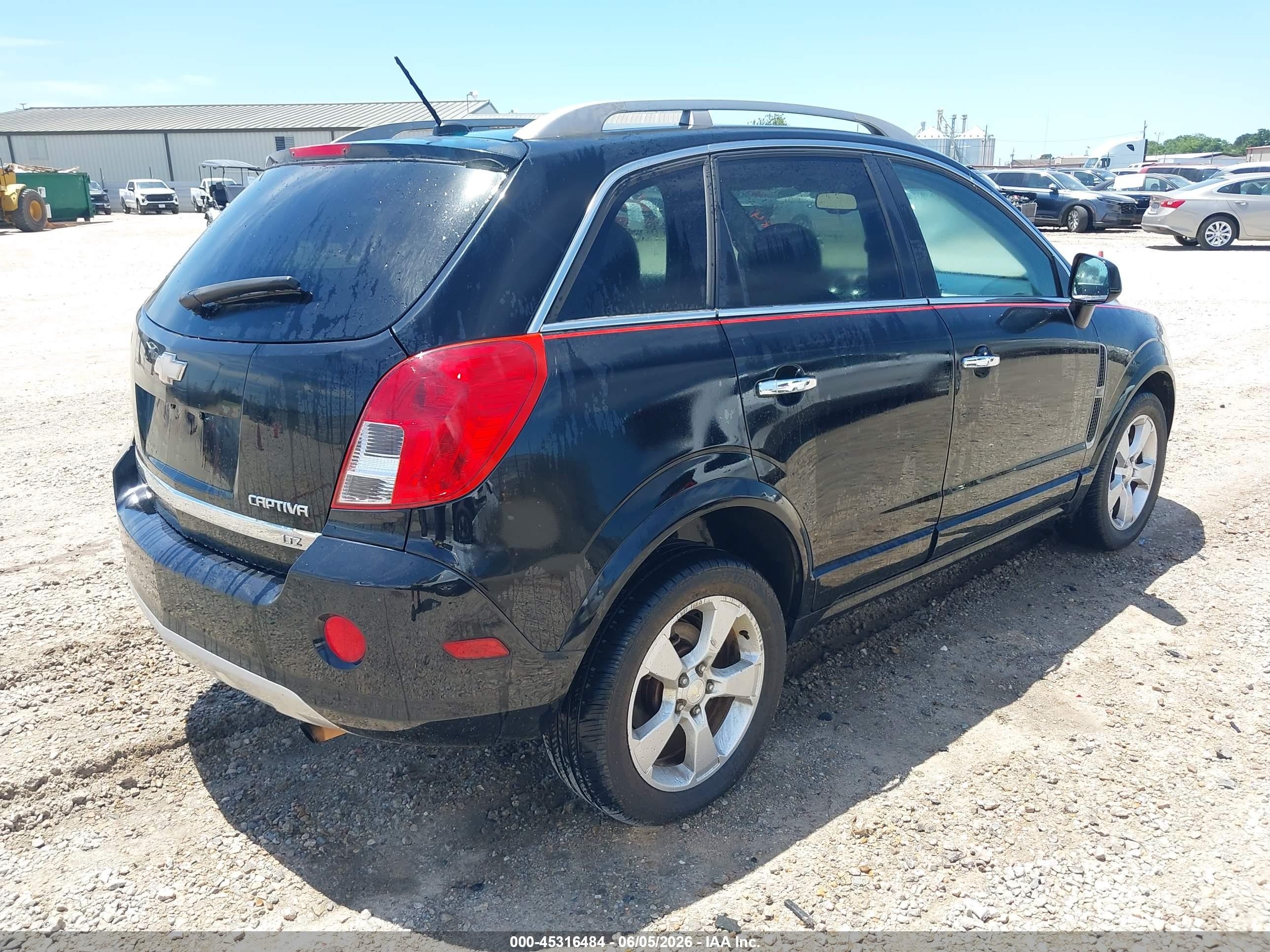 2015 Chevrolet Captiva Sport Ltz Black vin: 3GNAL4EK9FS514239