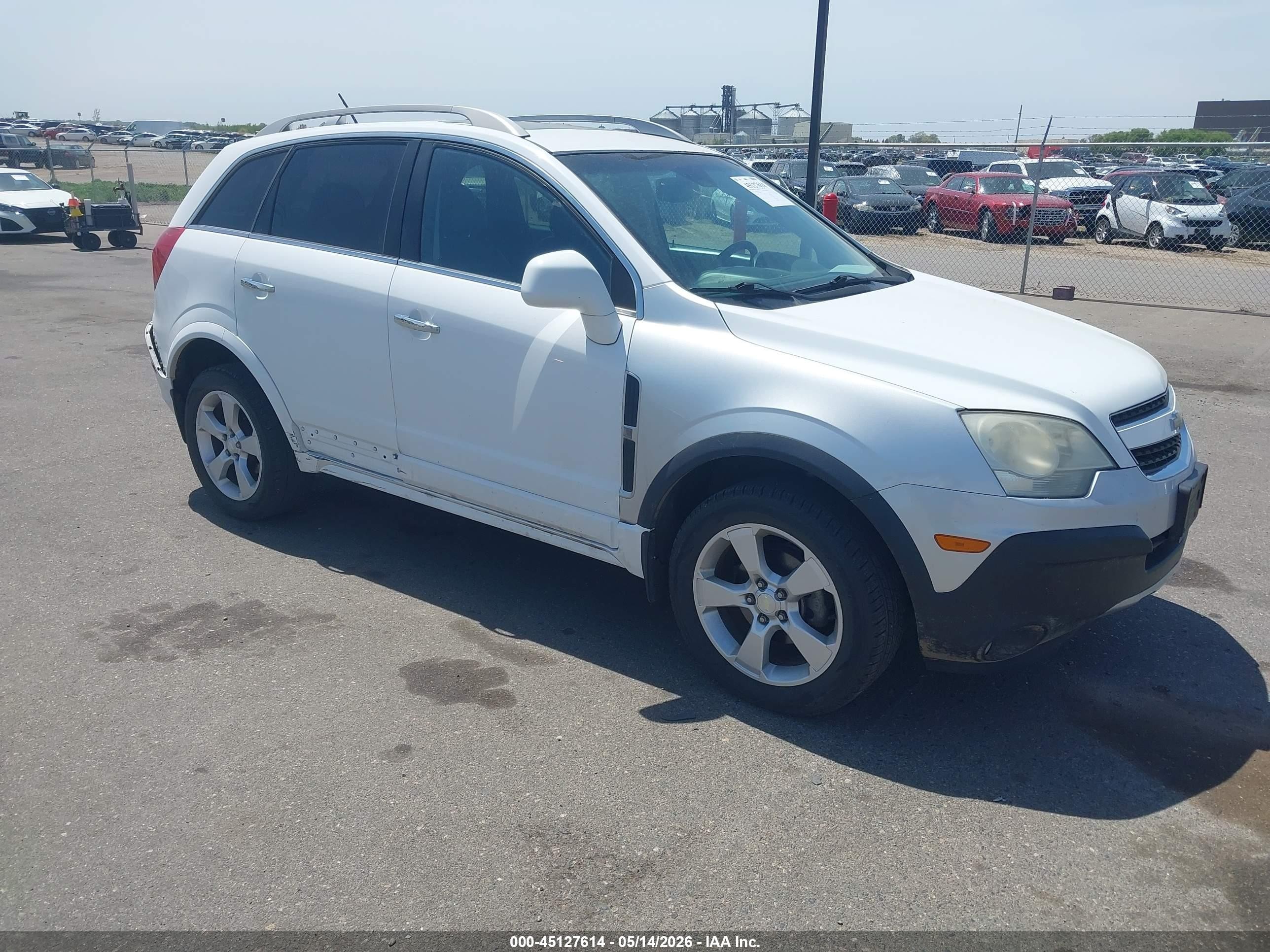 2013 Chevrolet Captiva Sport Ltz White vin: 3GNAL4EKXDS604206