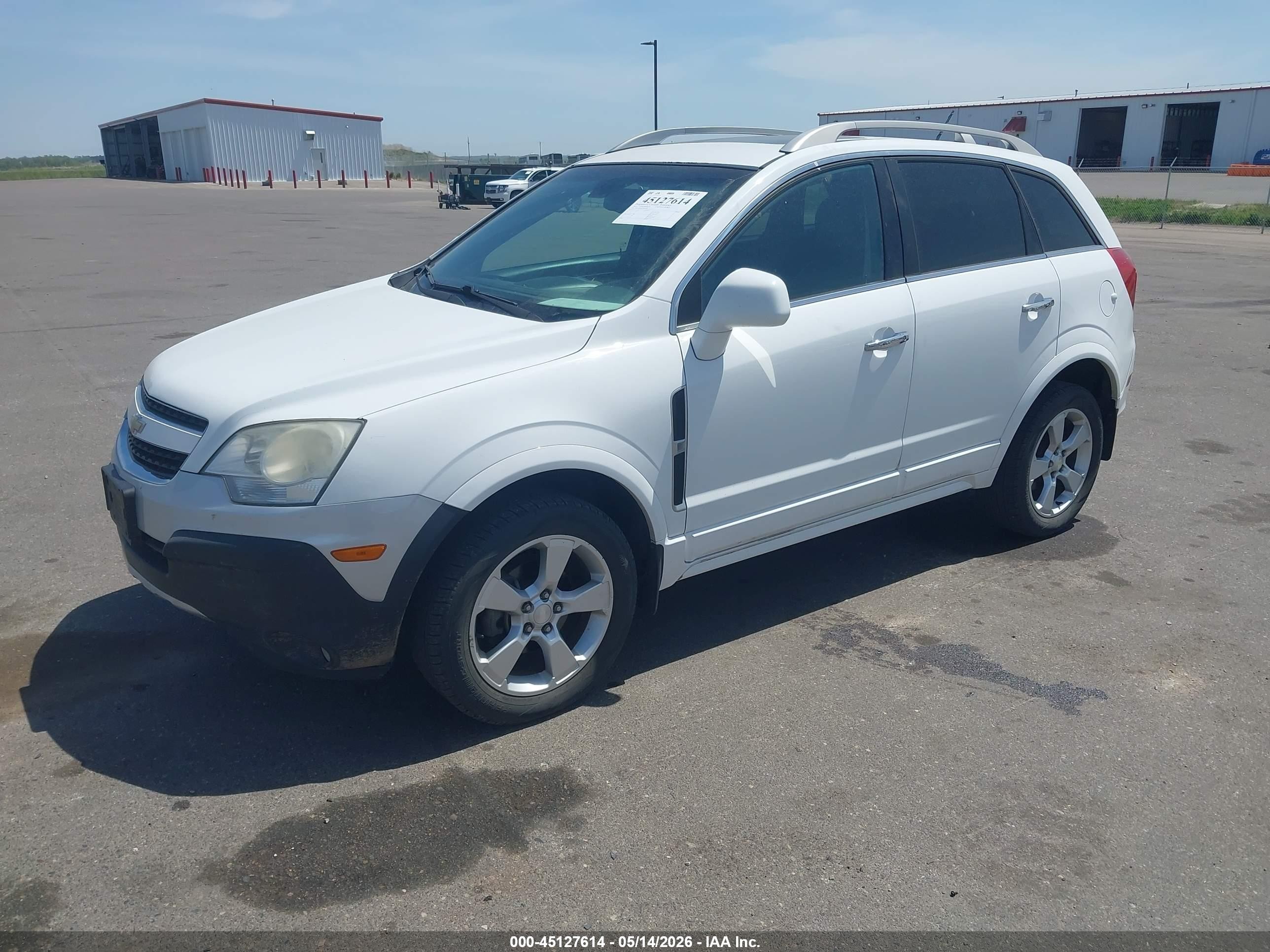 2013 Chevrolet Captiva Sport Ltz White vin: 3GNAL4EKXDS604206