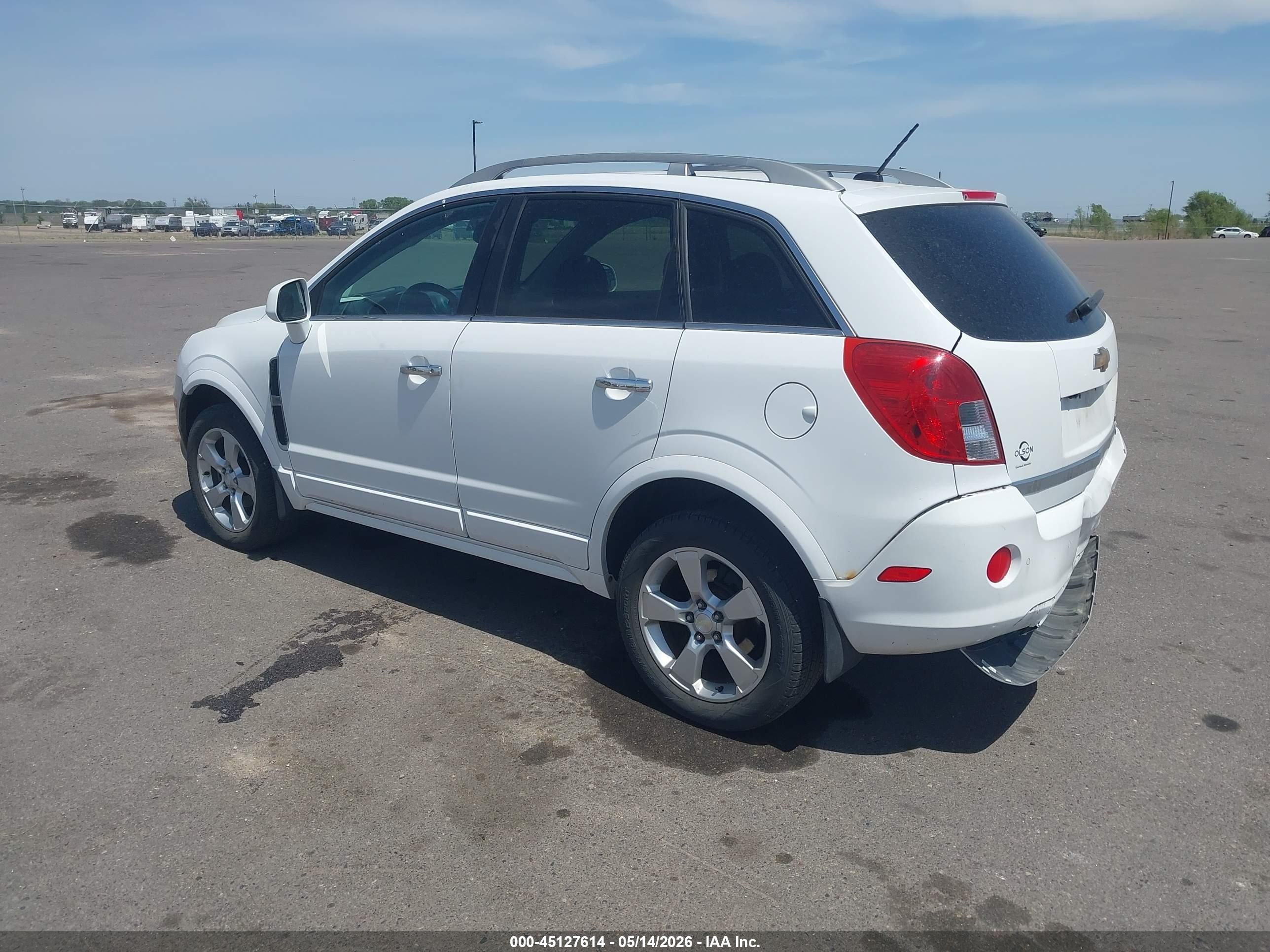 2013 Chevrolet Captiva Sport Ltz White vin: 3GNAL4EKXDS604206