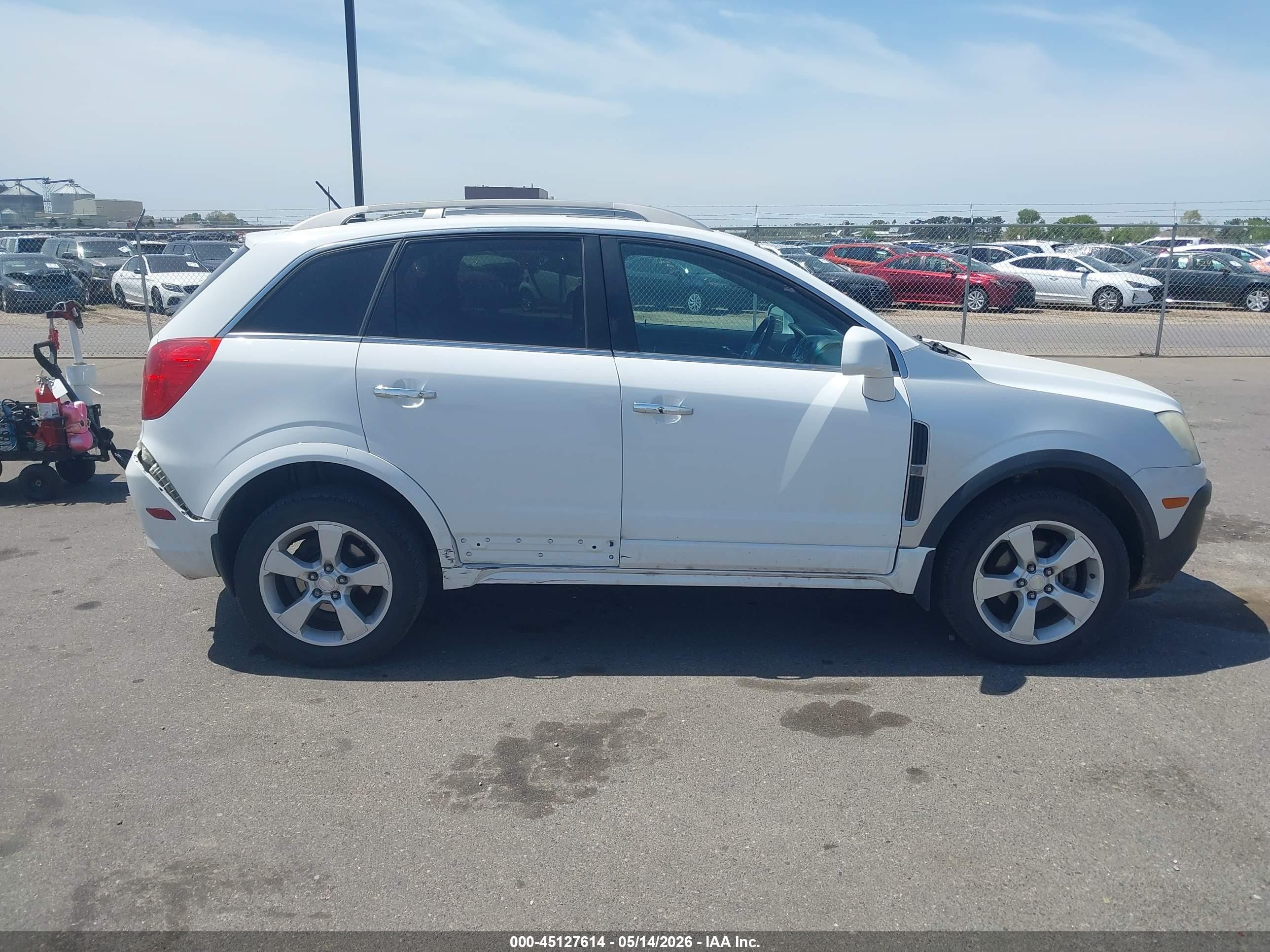 2013 Chevrolet Captiva Sport Ltz White vin: 3GNAL4EKXDS604206