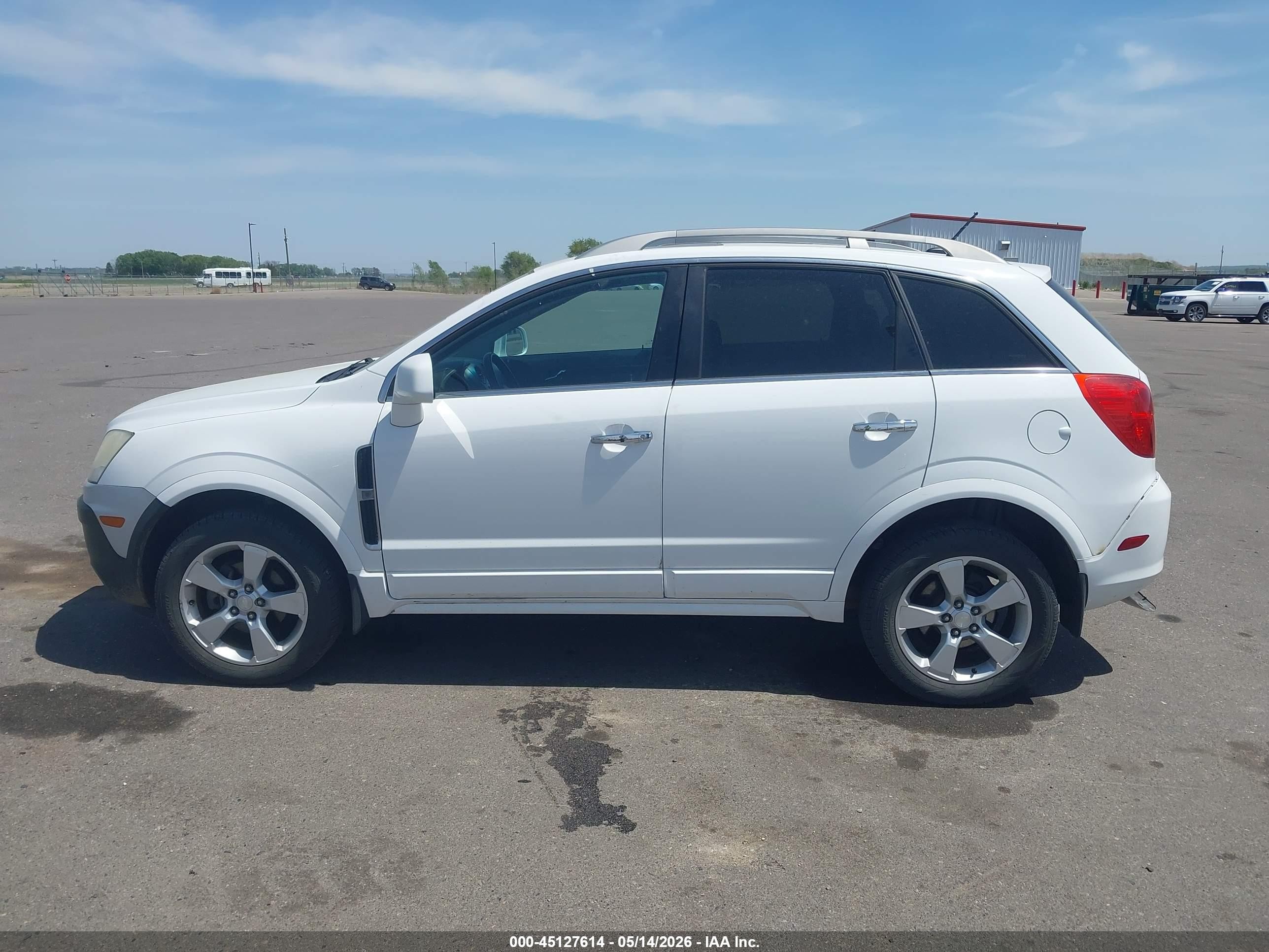 2013 Chevrolet Captiva Sport Ltz White vin: 3GNAL4EKXDS604206