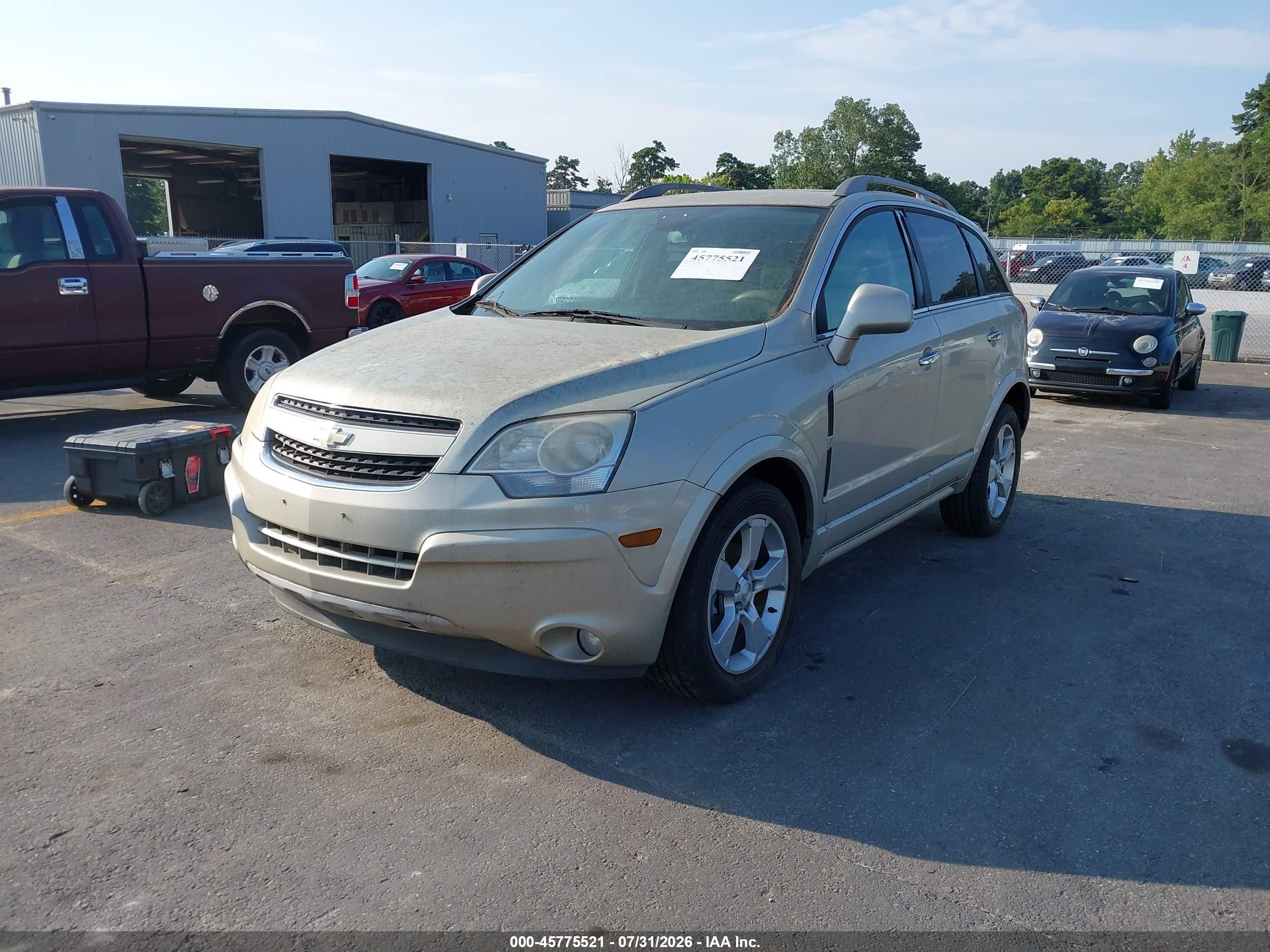 2014 Chevrolet Captiva Sport Ltz Tan vin: 3GNAL4EKXES550617