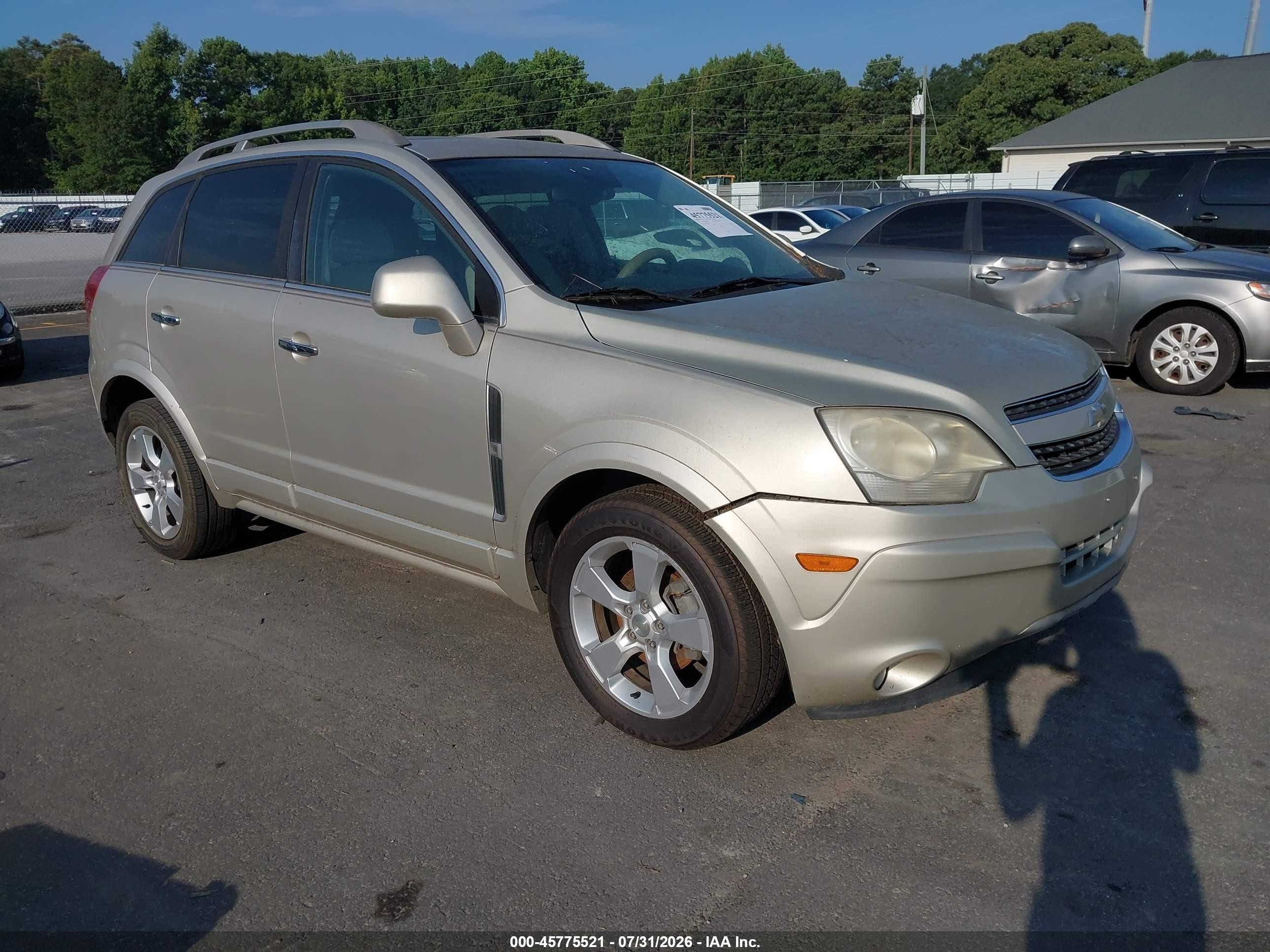 2014 Chevrolet Captiva Sport Ltz Желто-коричневый vin: 3GNAL4EKXES550617