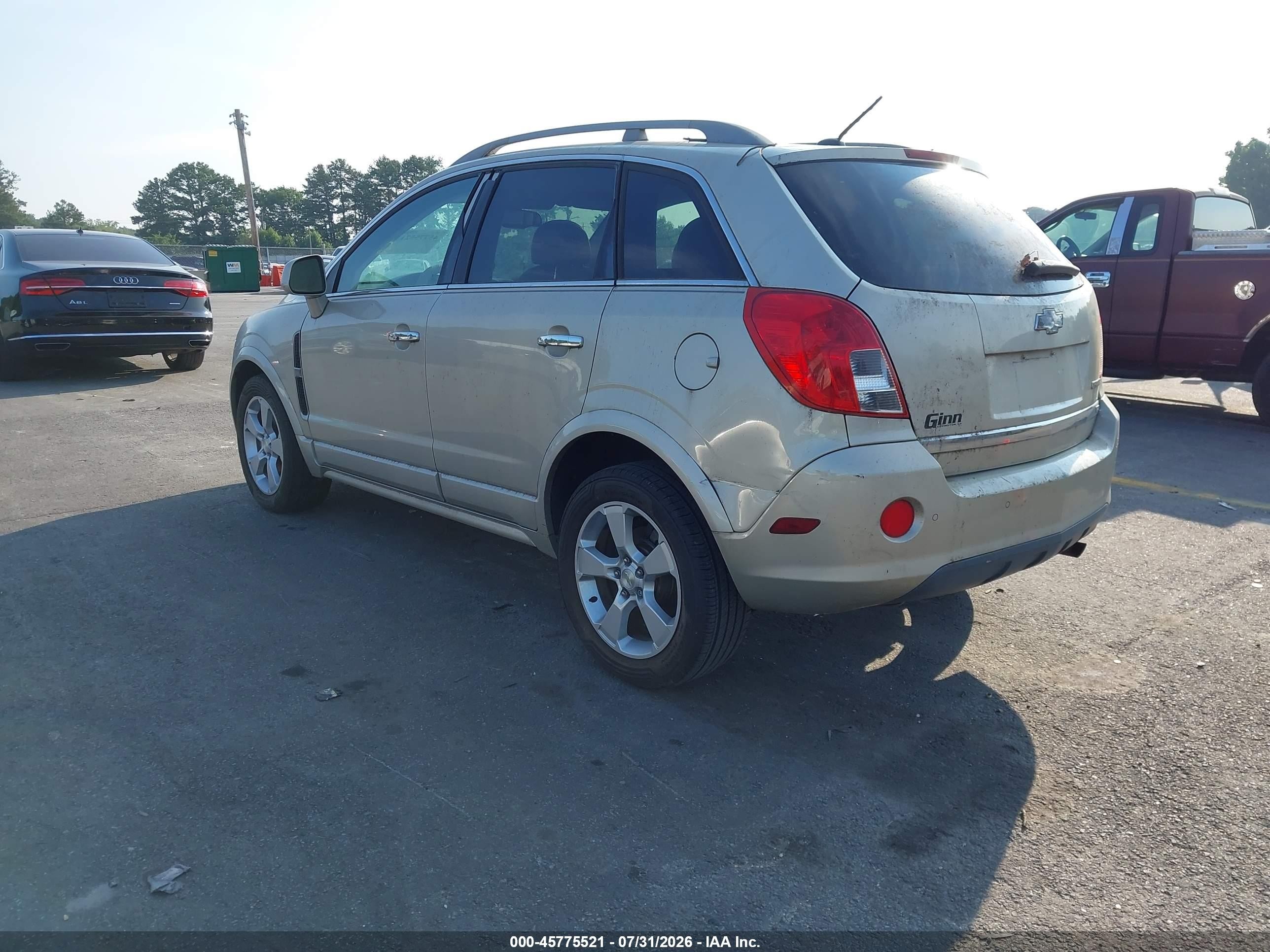 2014 Chevrolet Captiva Sport Ltz Tan vin: 3GNAL4EKXES550617
