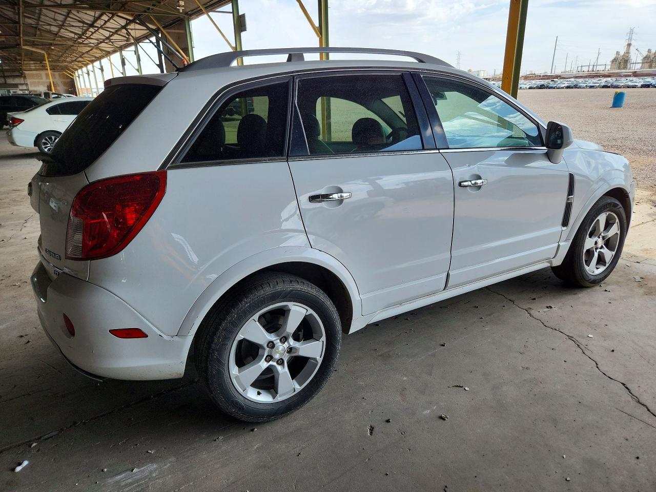 2014 Chevrolet Captiva Ltz White vin: 3GNAL4EKXES577316
