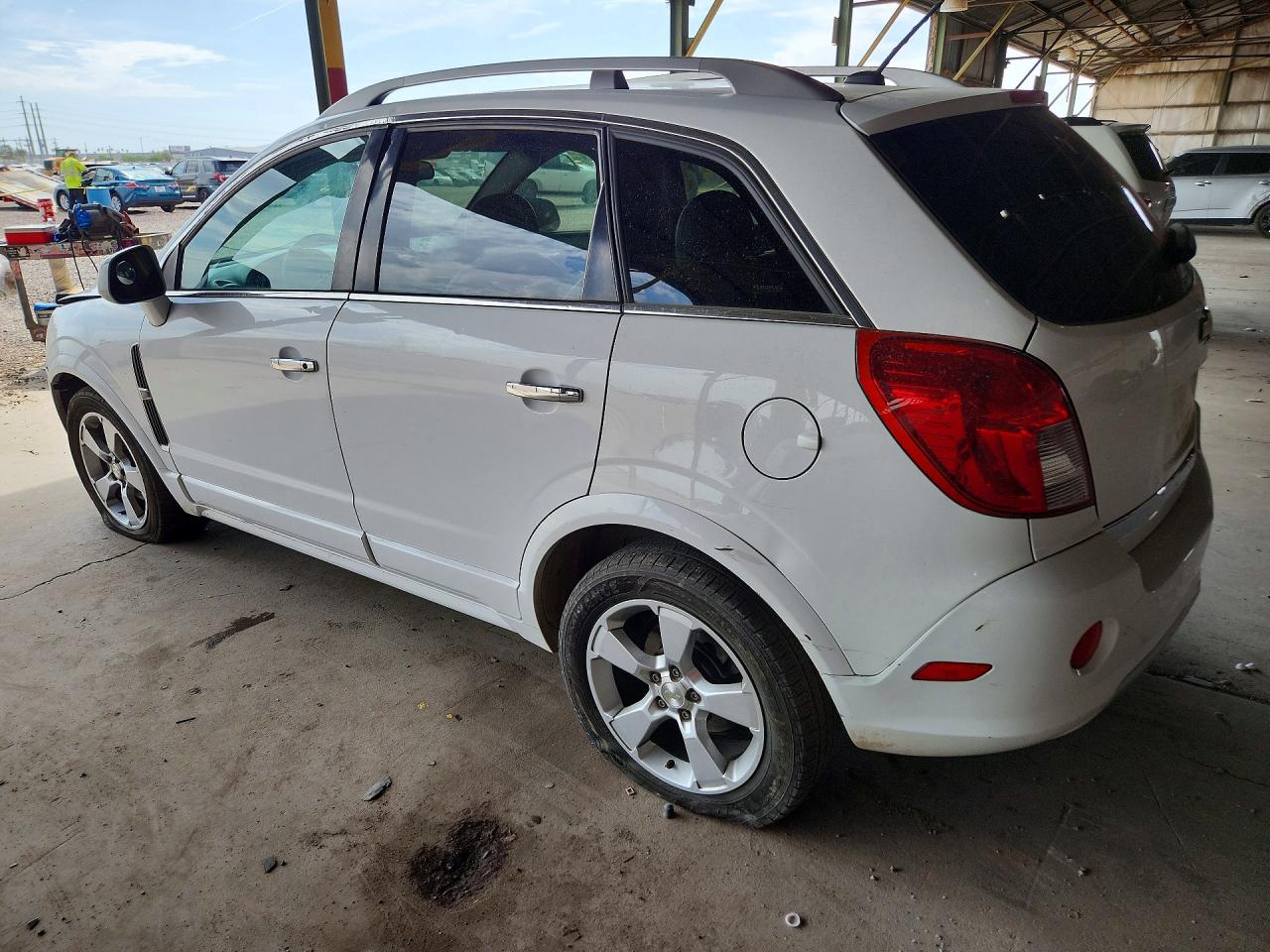 2014 Chevrolet Captiva Ltz White vin: 3GNAL4EKXES577316