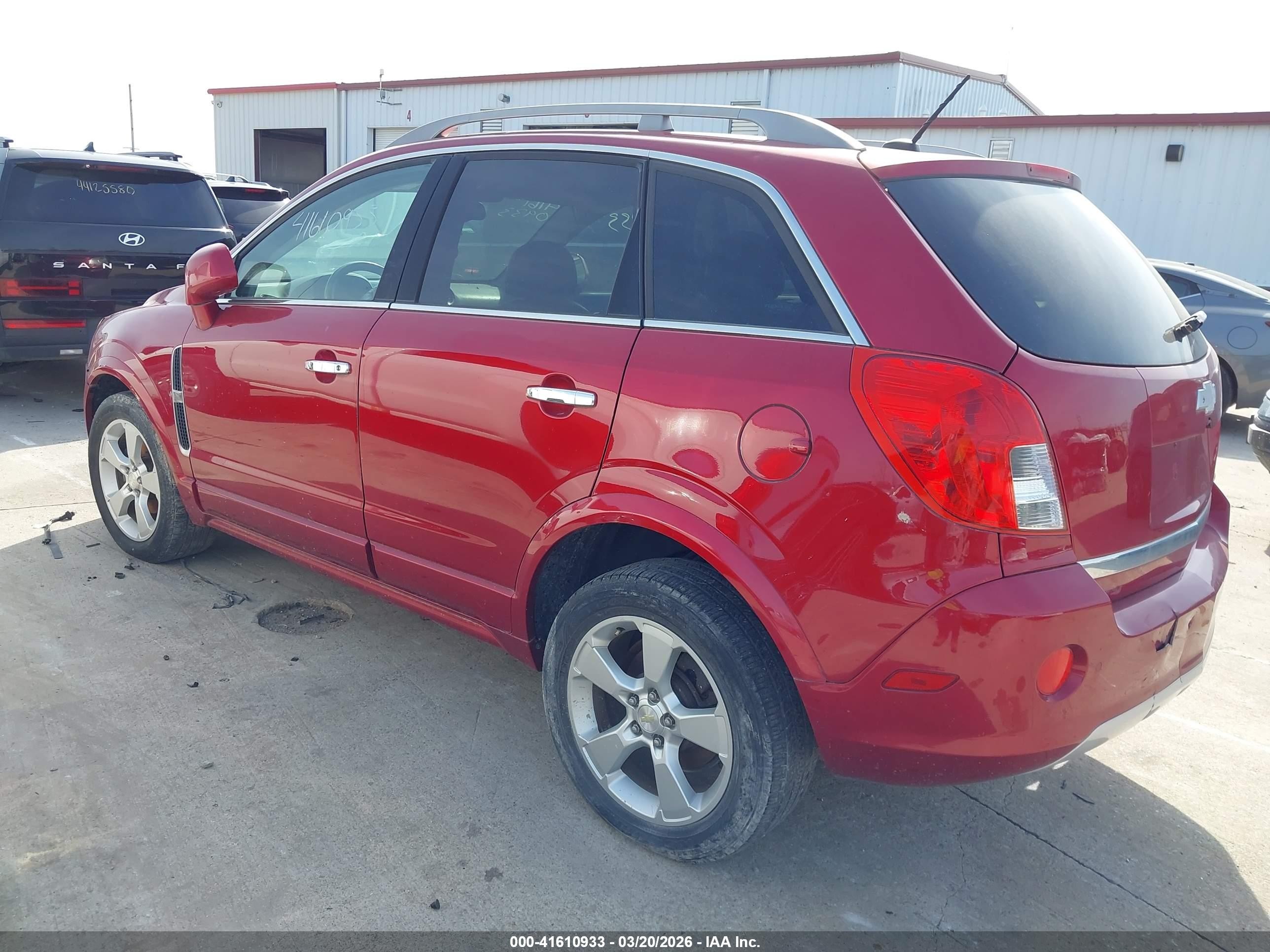 2014 Chevrolet Captiva Sport Ltz Red vin: 3GNAL4EKXES613196