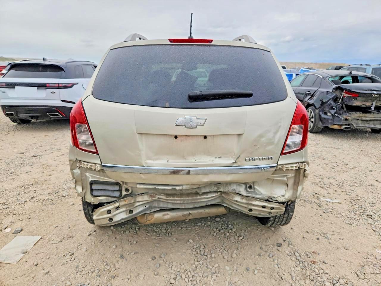 2014 Chev Captiva Ltz Кремовый vin: 3GNAL4EKXES618642