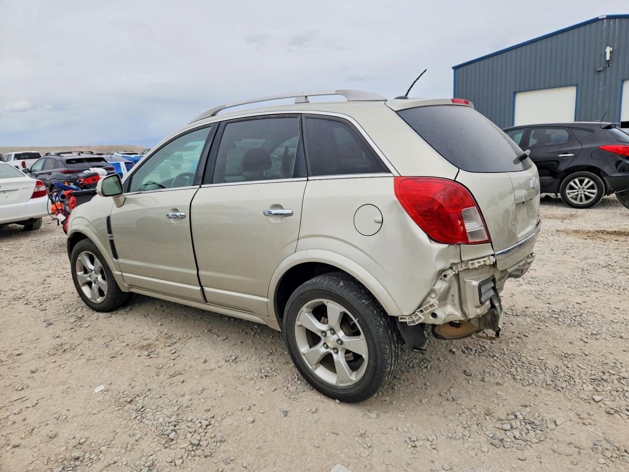2014 Chev Captiva Ltz Кремовый vin: 3GNAL4EKXES618642