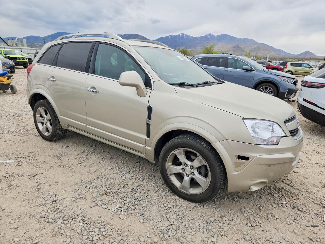 2014 Chev Captiva Ltz Кремовый vin: 3GNAL4EKXES618642