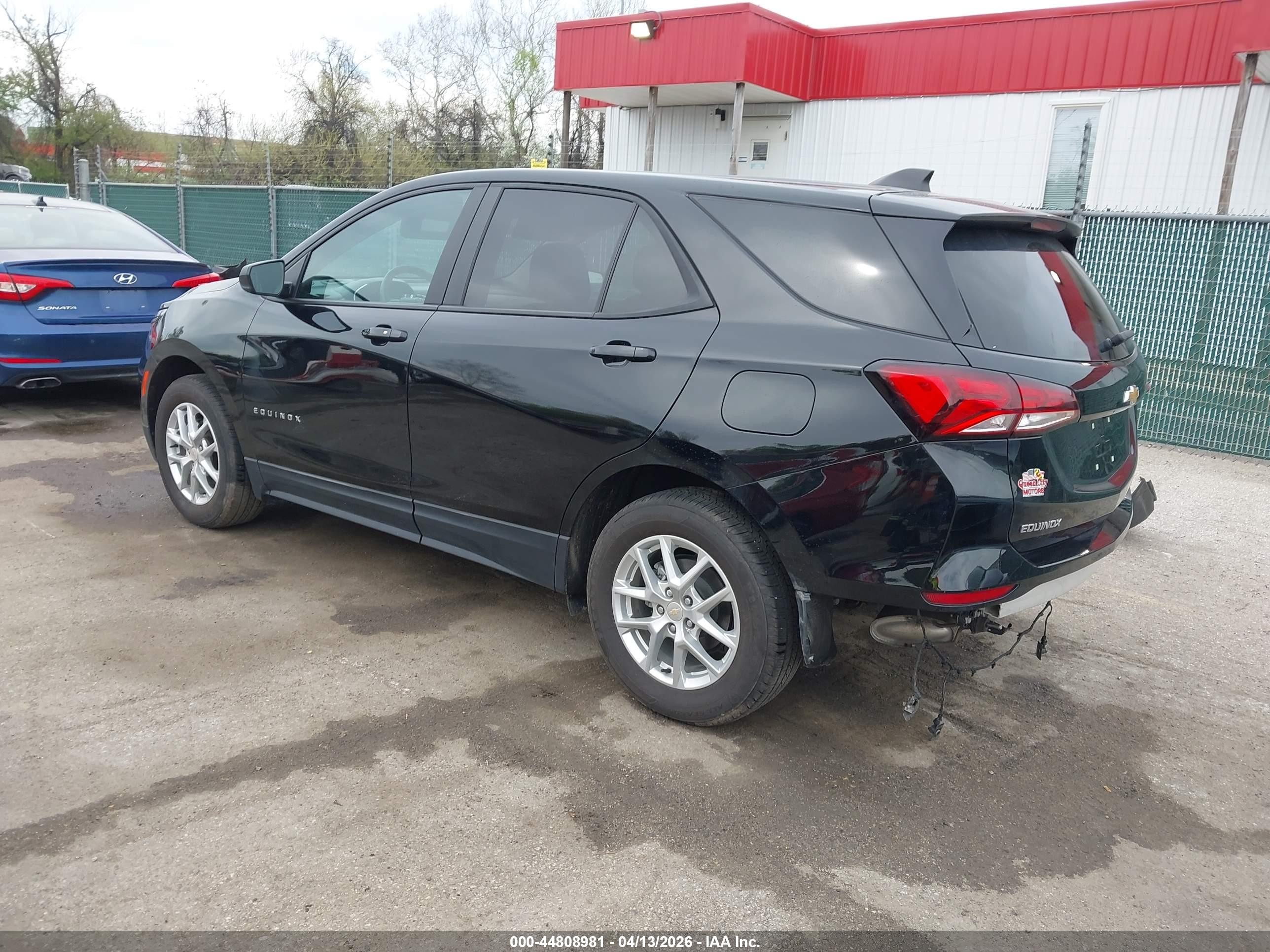 2024 Chevrolet Equinox Awd 1fl Black vin: 3GNAX5EGXRL297630