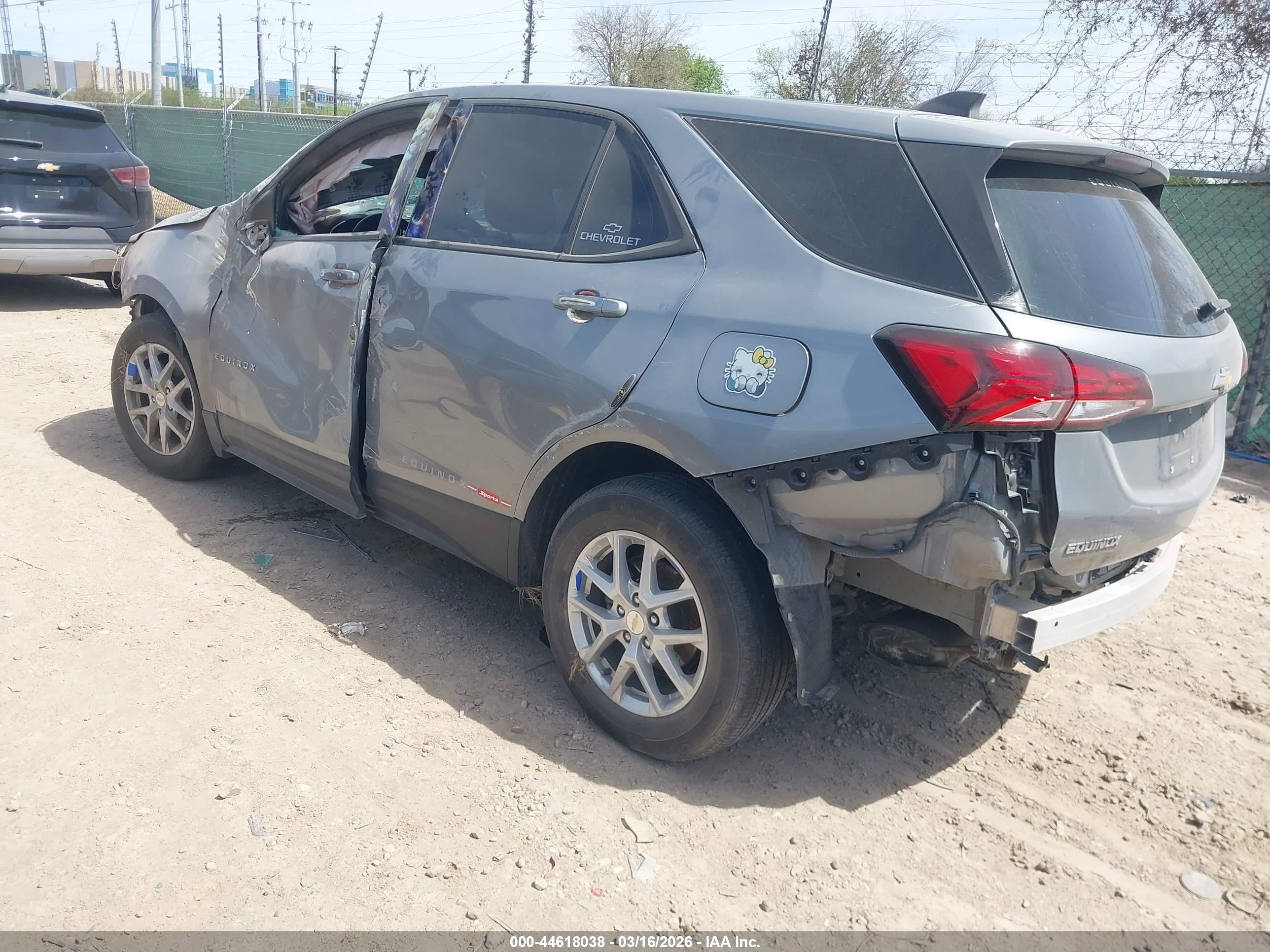 2023 Chevrolet Equinox Fwd 1fl Black vin: 3GNAXFEG8PL139905