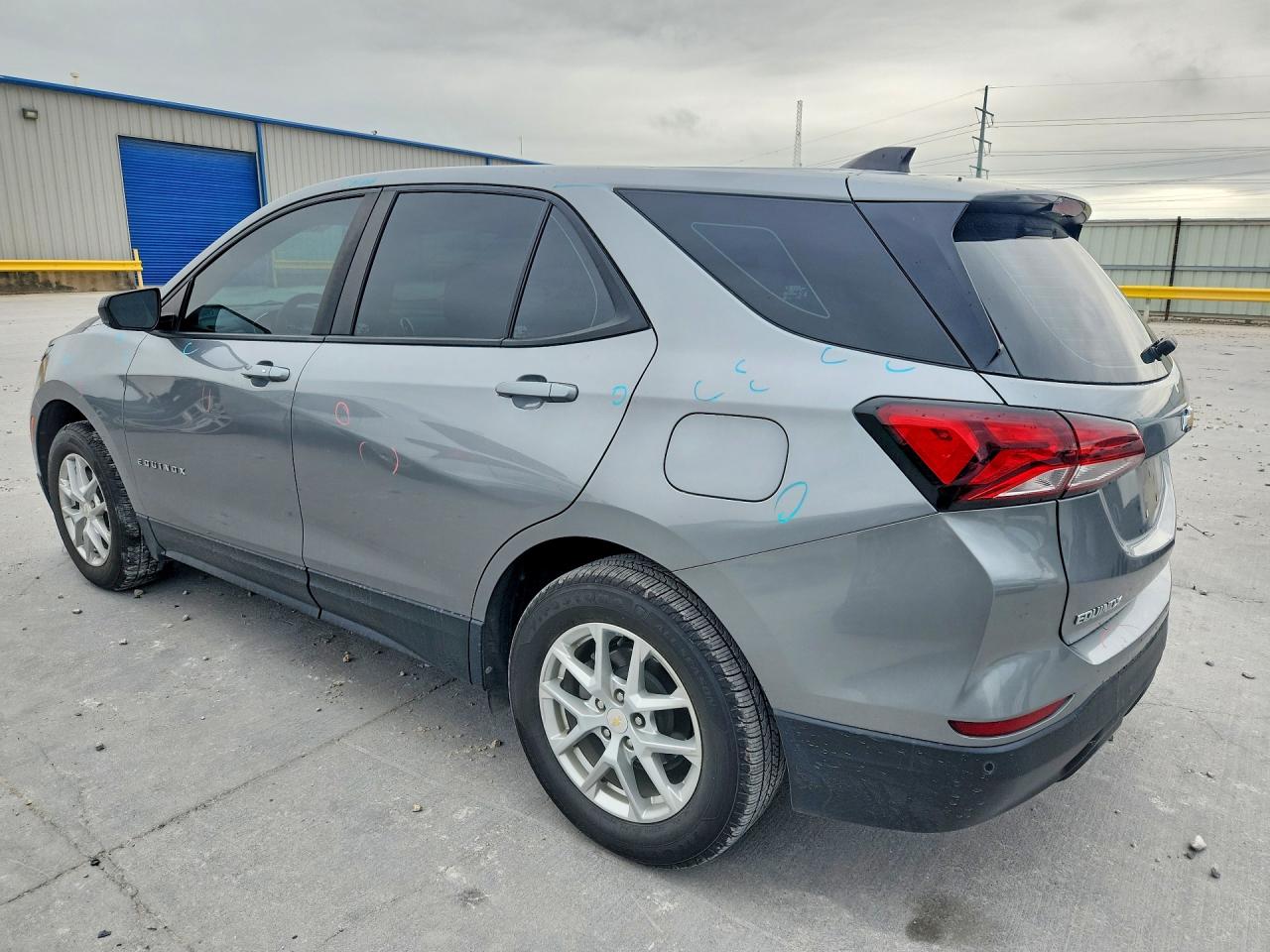 2023 Chevrolet Equinox Ls Silver vin: 3GNAXFEG9PL208682