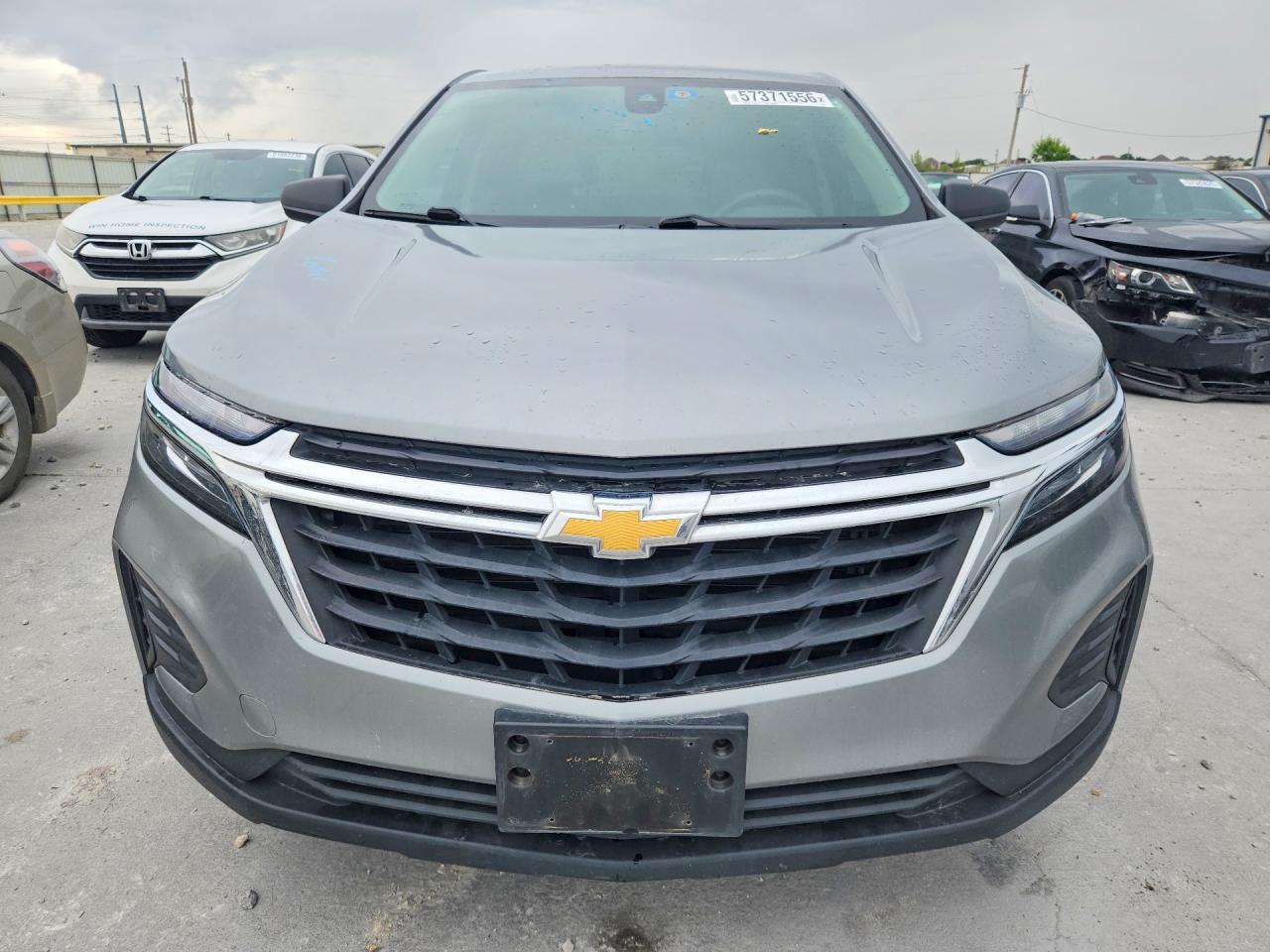2023 Chevrolet Equinox Ls Silver vin: 3GNAXFEG9PL208682