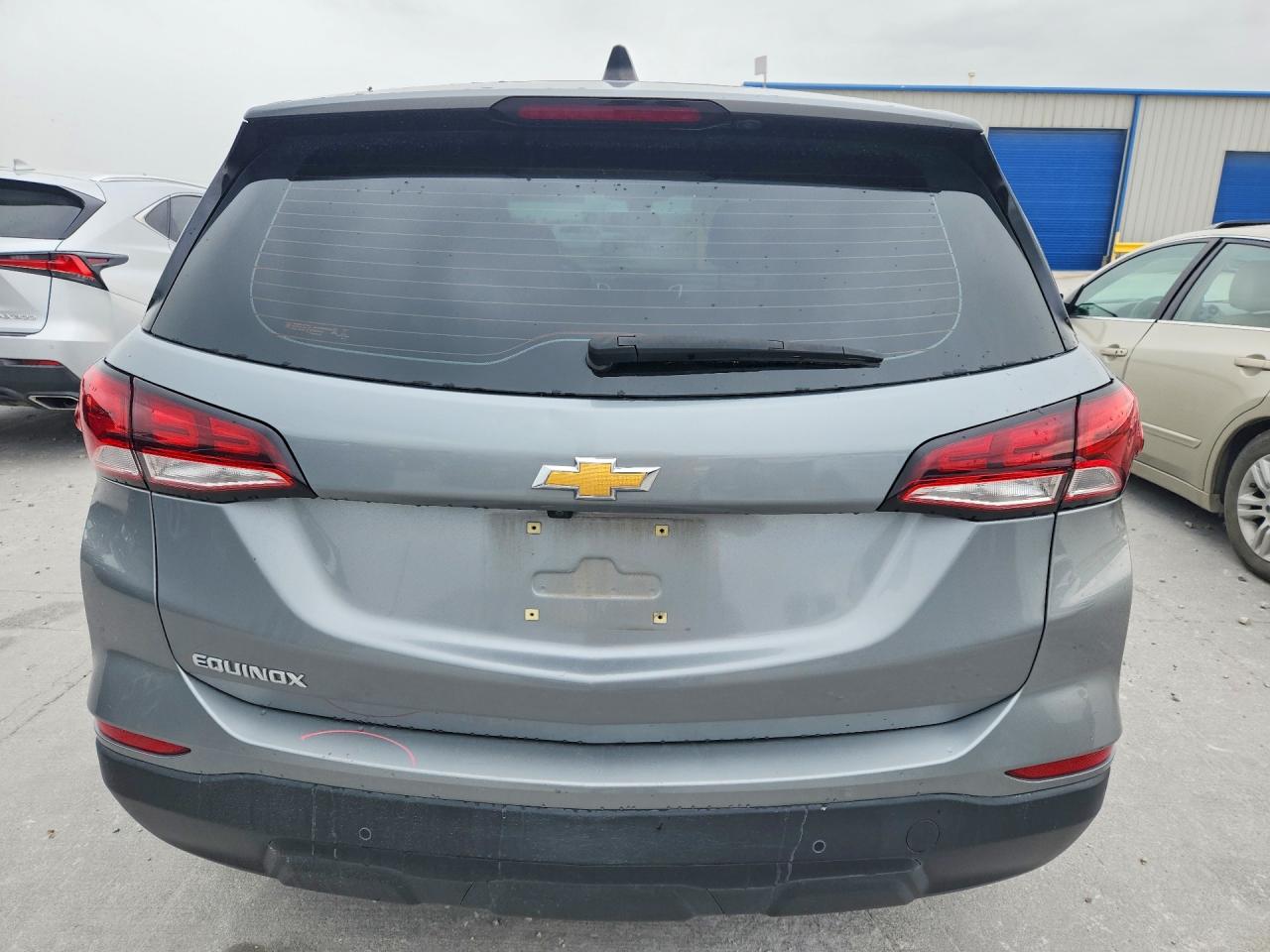 2023 Chevrolet Equinox Ls Silver vin: 3GNAXFEG9PL208682
