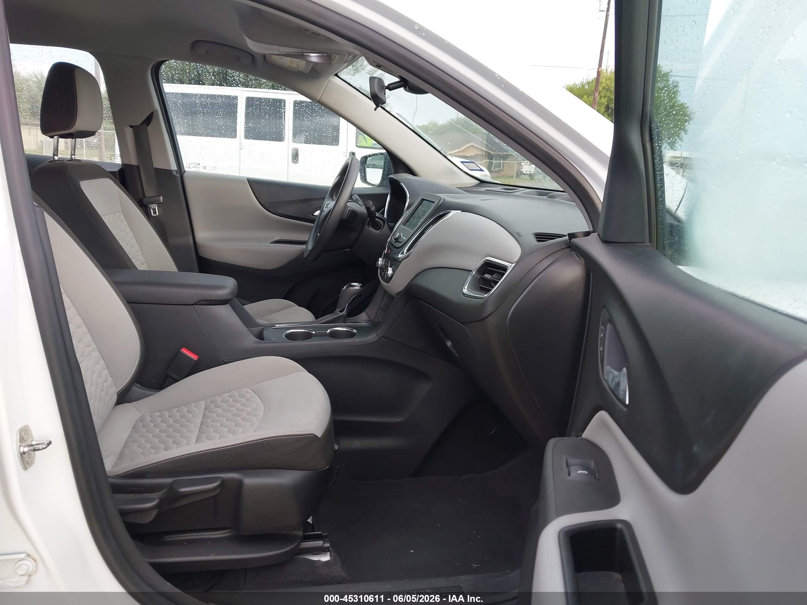 2020 Chevrolet Equinox Fwd 1fl White vin: 3GNAXFEV4LS584673