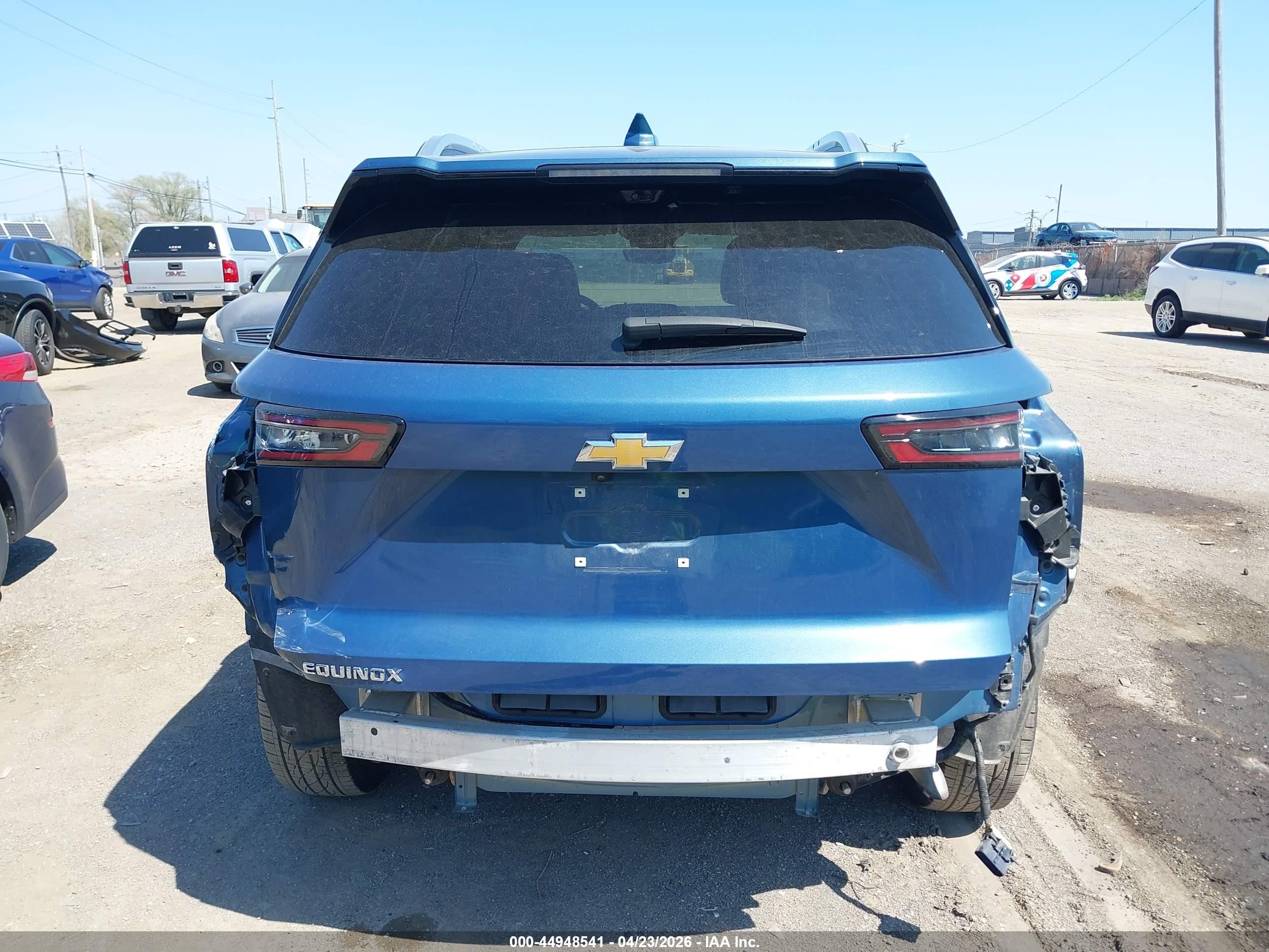 2025 Chevrolet Equinox Fwd Lt Синий vin: 3GNAXHEG1SL165542
