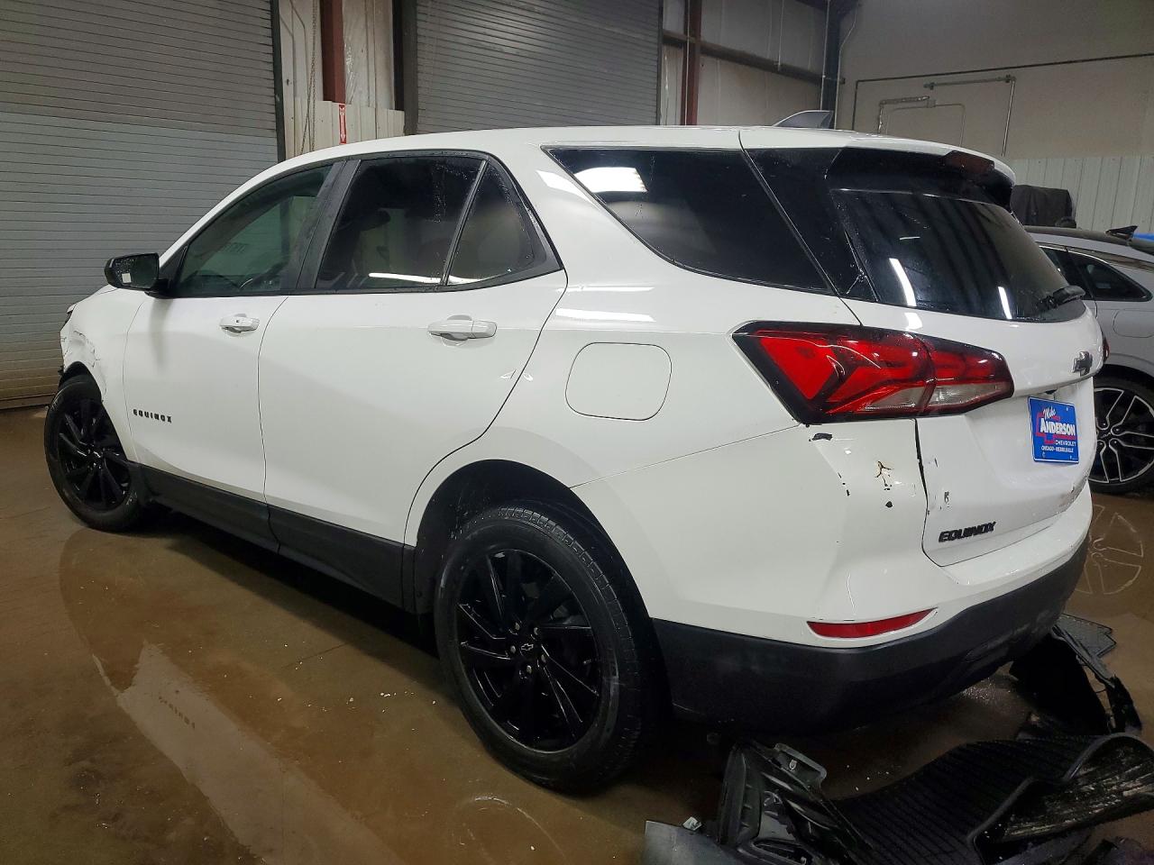 2024 Chevrolet Equinox Ls White vin: 3GNAXHEG3RL189965