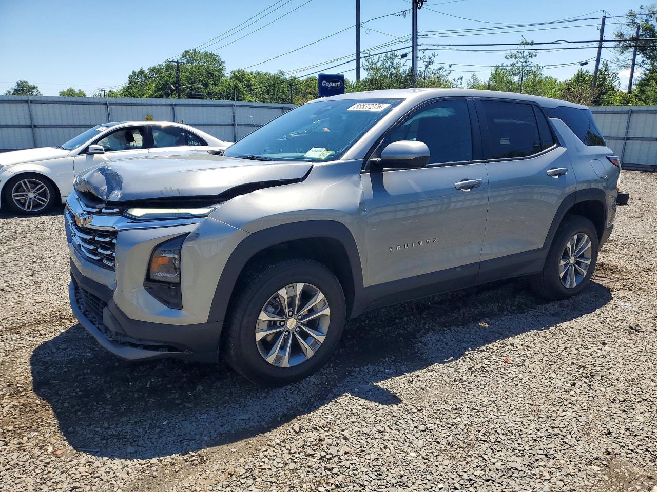 2025 Chevrolet Equinox Lt Серый vin: 3GNAXHEG3SL316459