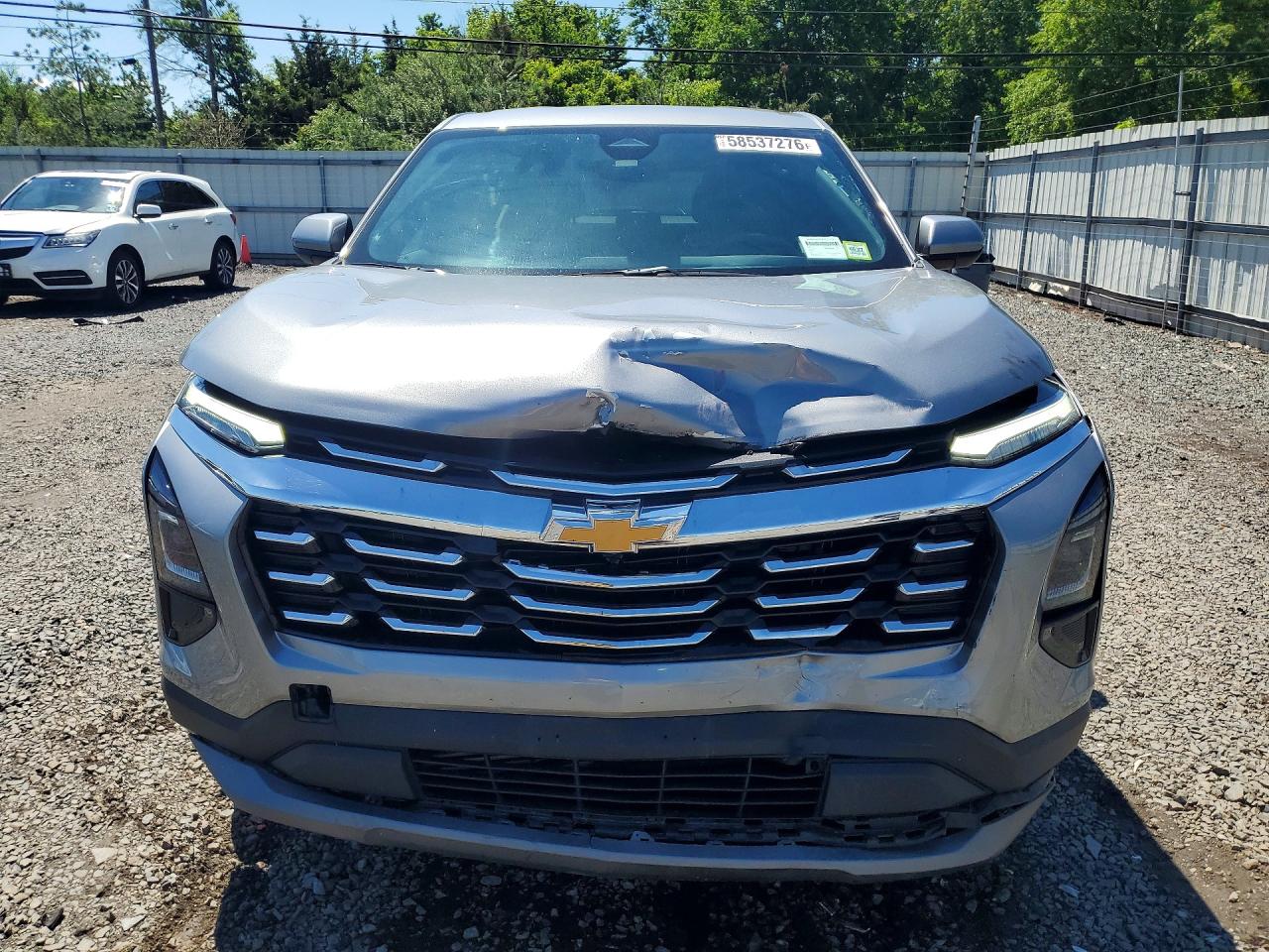 2025 Chevrolet Equinox Lt Gray vin: 3GNAXHEG3SL316459