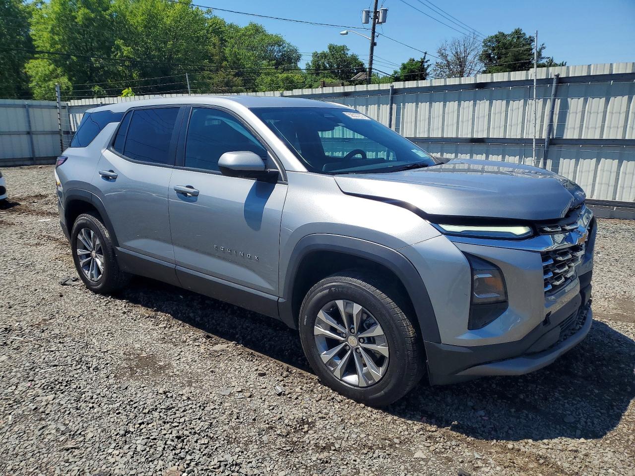 2025 Chevrolet Equinox Lt Gray vin: 3GNAXHEG3SL316459