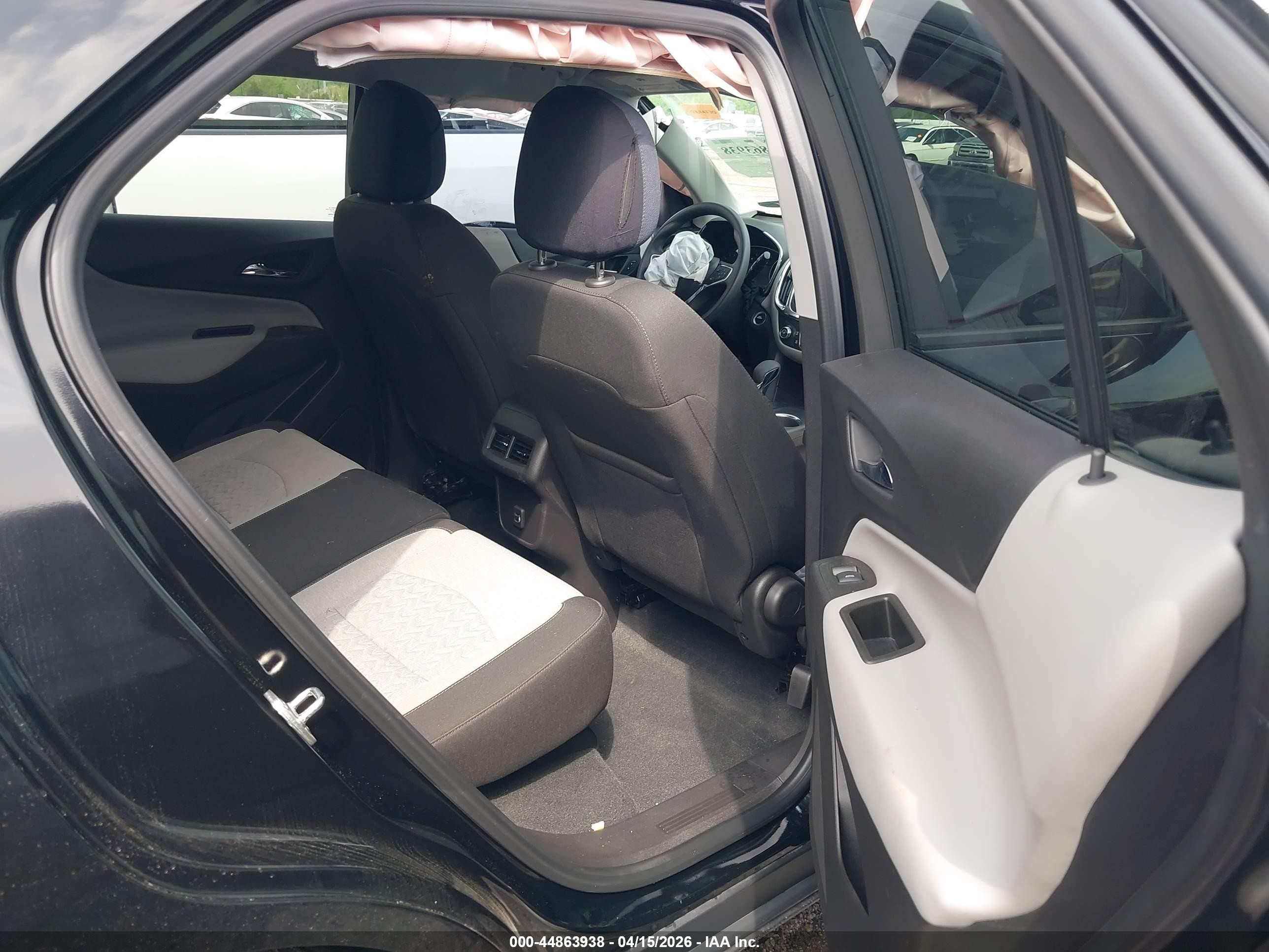 2024 Chevrolet Equinox Fwd Ls Black vin: 3GNAXHEG5RL165666