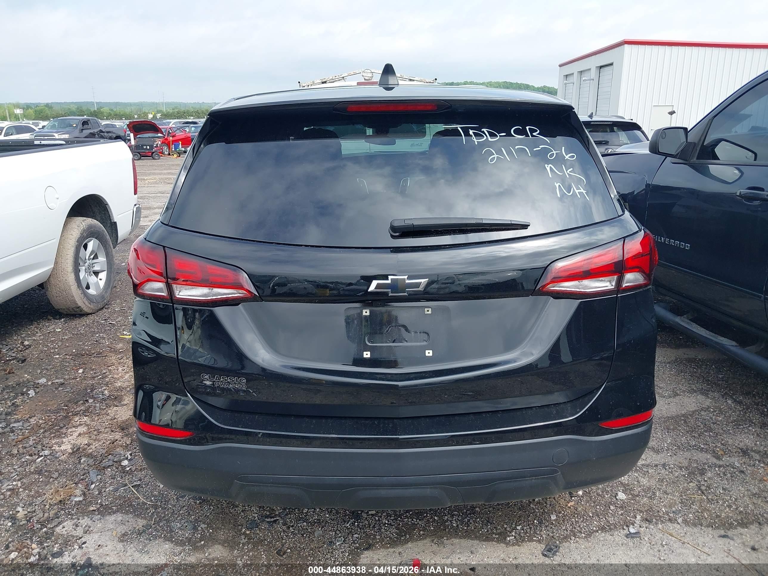 2024 Chevrolet Equinox Fwd Ls Black vin: 3GNAXHEG5RL165666