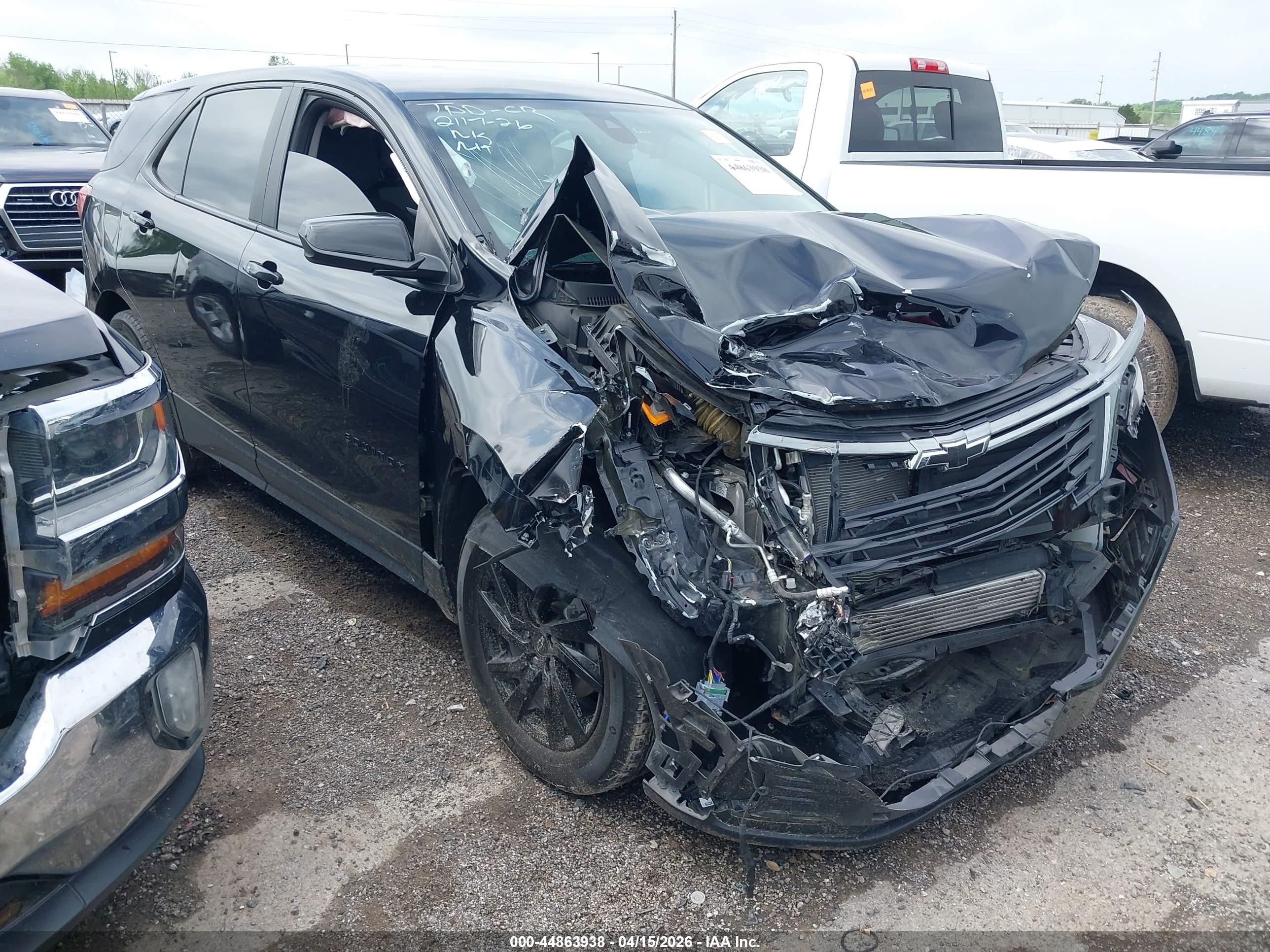 2024 Chevrolet Equinox Fwd Ls Black vin: 3GNAXHEG5RL165666