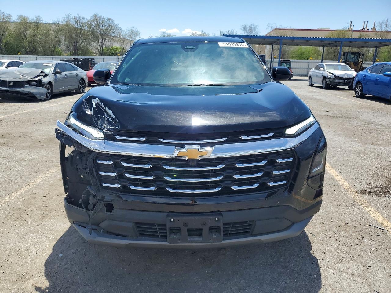 2025 Chevrolet Equinox Lt Черный vin: 3GNAXHEG6SL221541