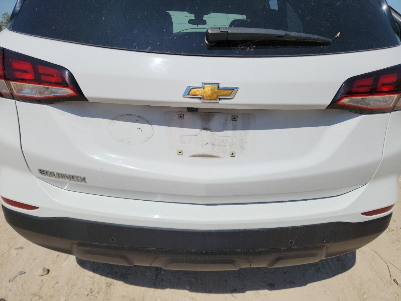 2023 Chevrolet Equinox Ls Белый vin: 3GNAXHEG7PL219501 Damage: Rear Bumper, Chipped, 2