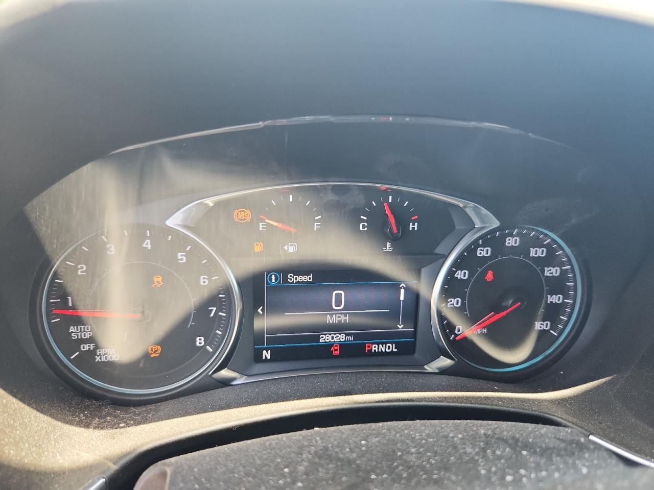 2023 Chevrolet Equinox Ls Белый vin: 3GNAXHEG7PL219501 Damage: Warning Light - Abs, On, Unacceptable