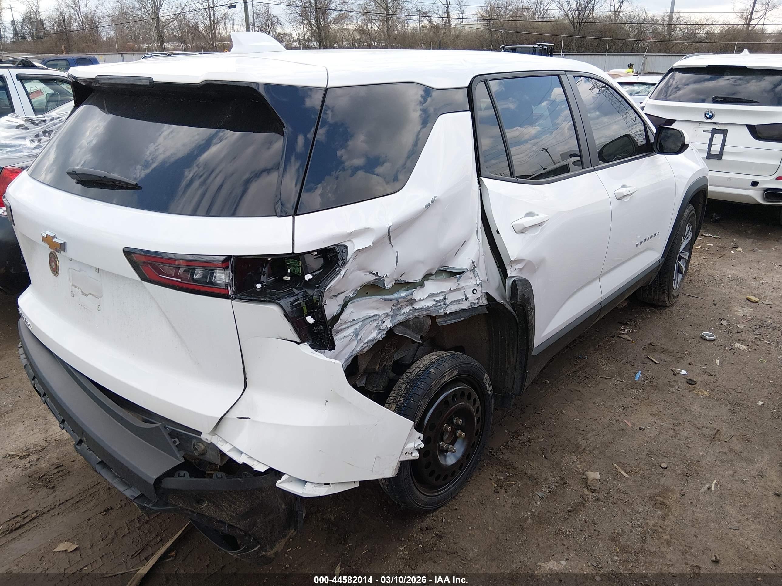 2026 Chevrolet Equinox Fwd Lt Белый vin: 3GNAXHEG7TL170679