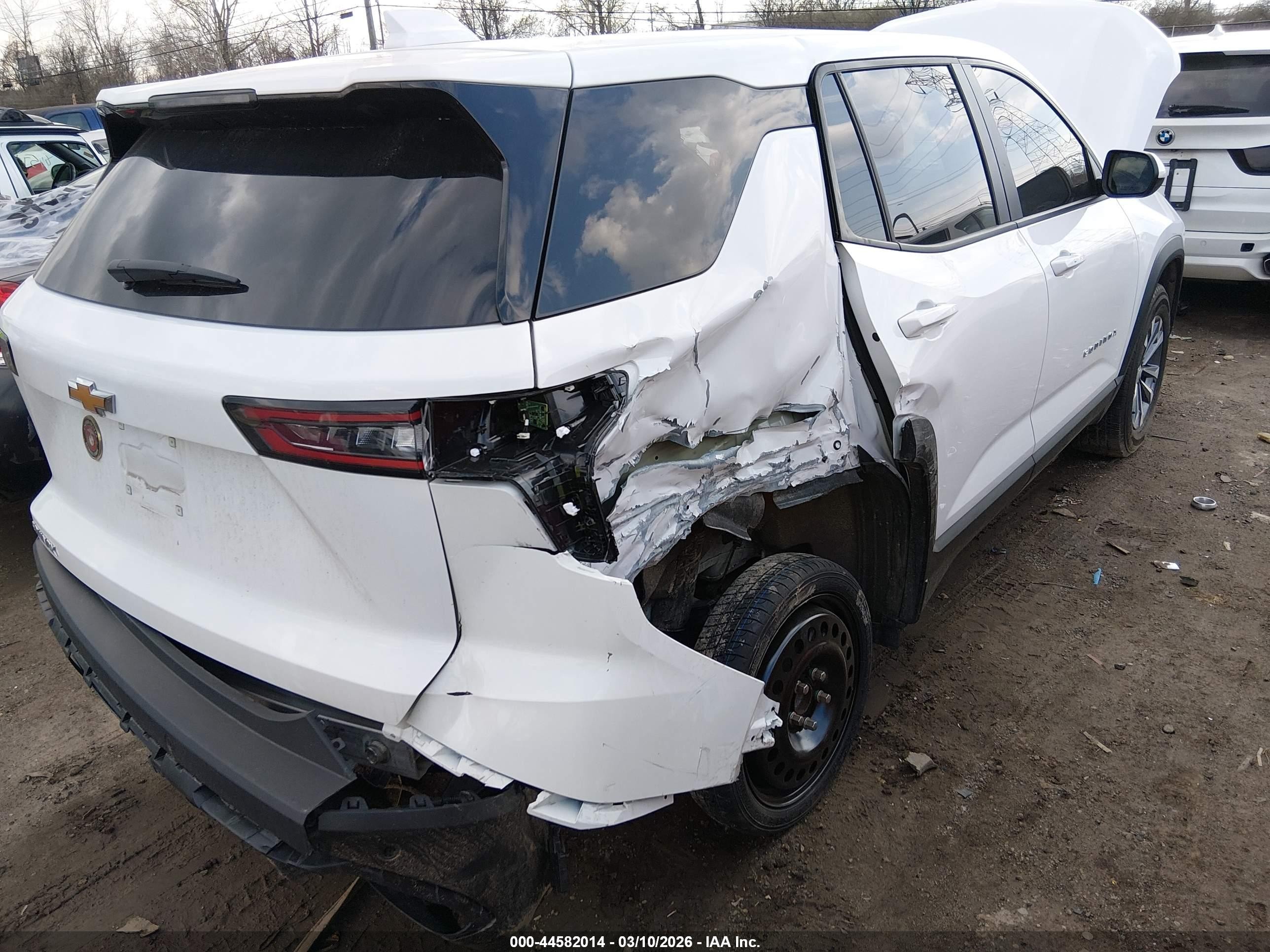 2026 Chevrolet Equinox Fwd Lt Белый vin: 3GNAXHEG7TL170679