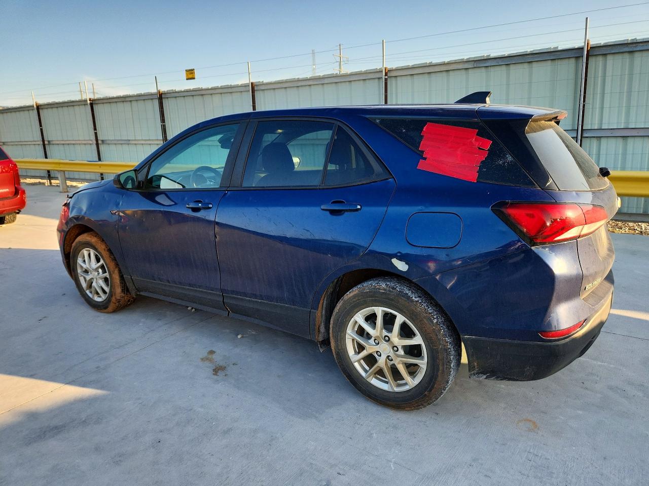 2023 Chevrolet Equinox Ls Blue vin: 3GNAXHEG8PL117530