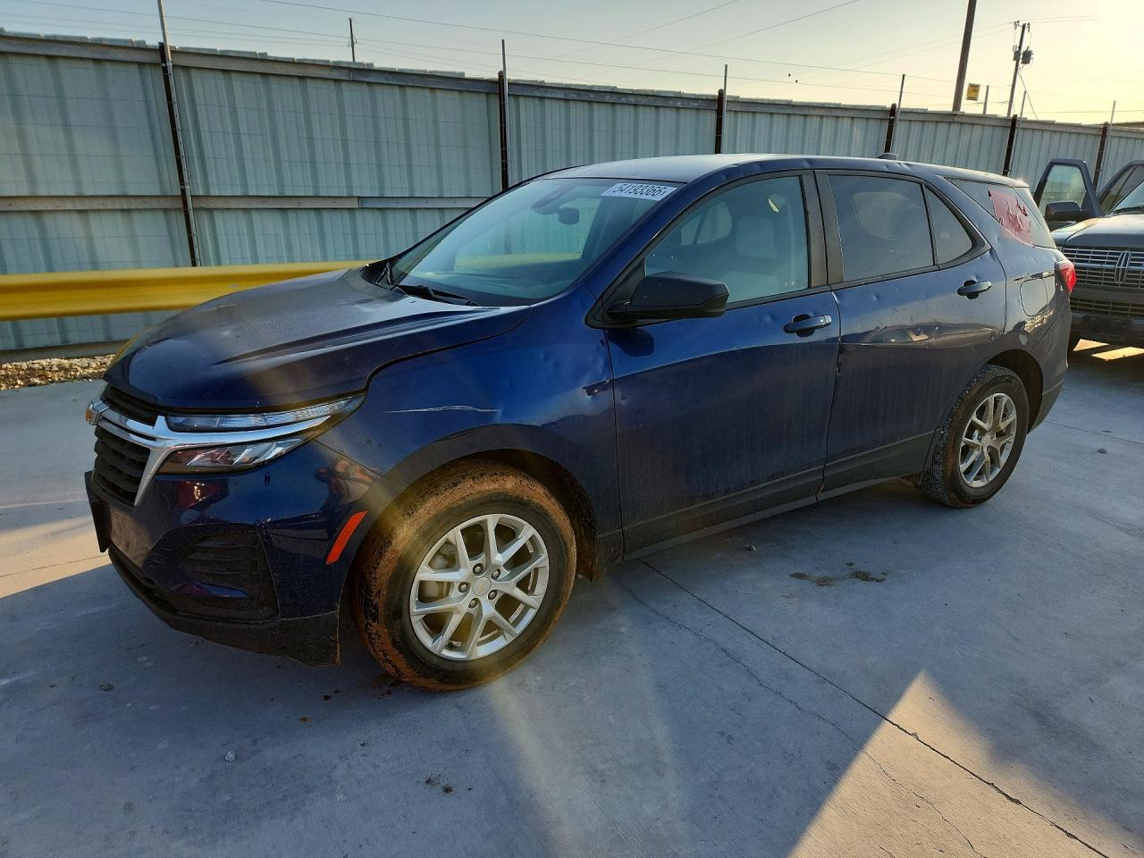 2023 Chevrolet Equinox Ls Blue vin: 3GNAXHEG8PL117530