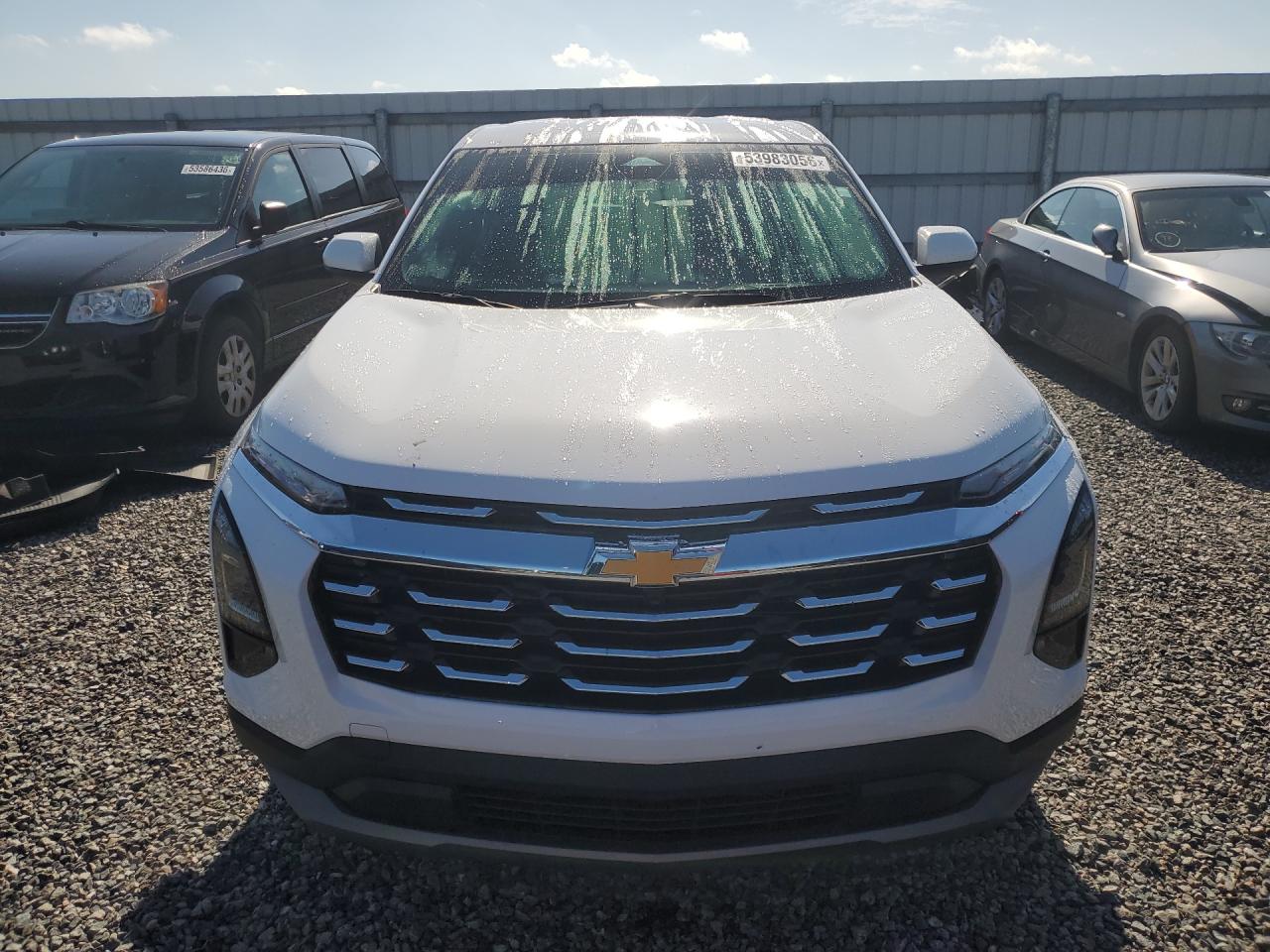 2025 Chevrolet Equinox Lt White vin: 3GNAXHEG8SL259918