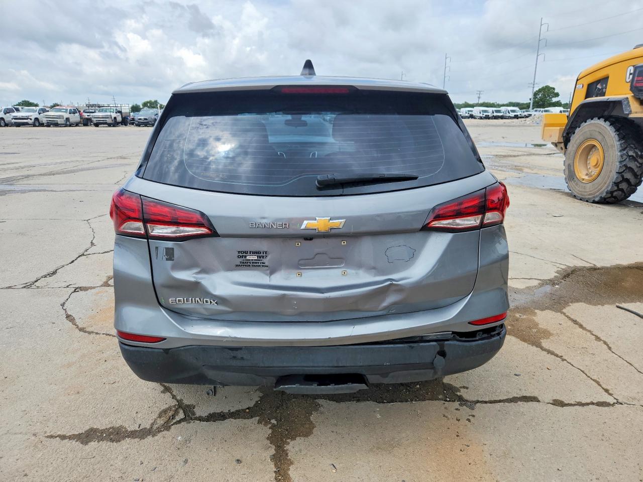 2023 Chevrolet Equinox Ls Silver vin: 3GNAXHEG9PL100817
