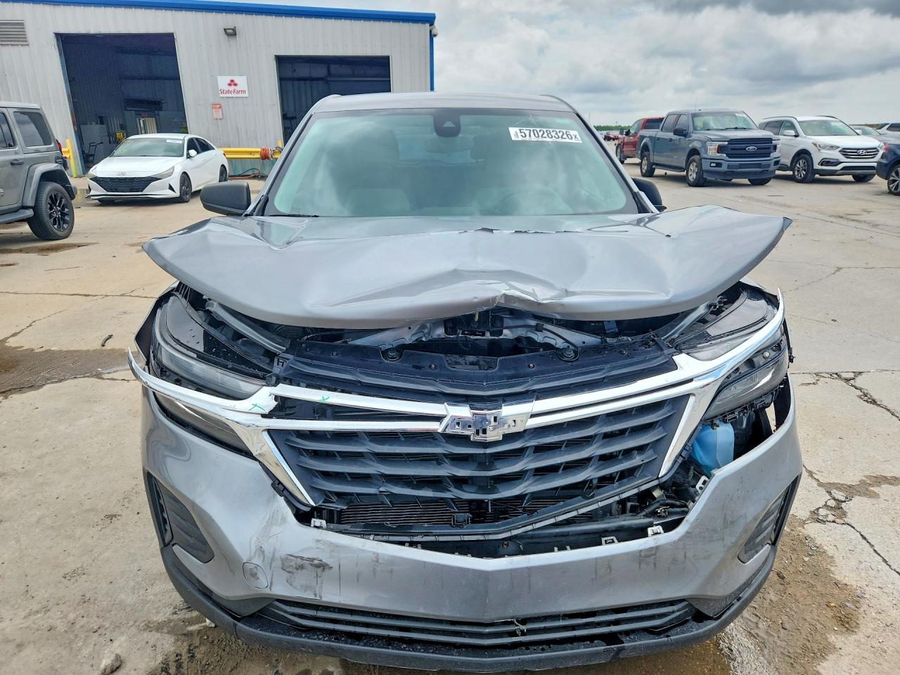 2023 Chevrolet Equinox Ls Silver vin: 3GNAXHEG9PL100817
