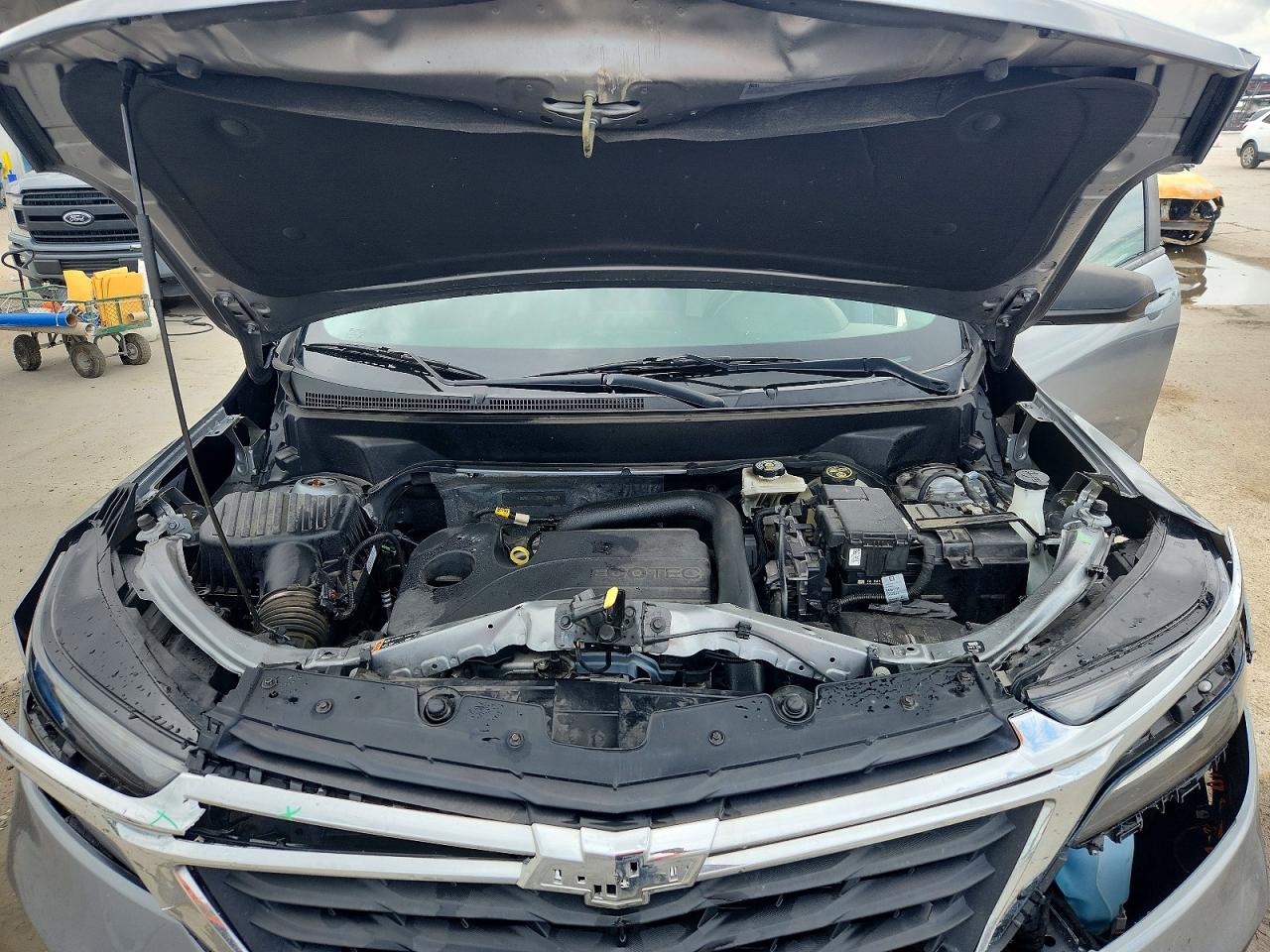 2023 Chevrolet Equinox Ls Silver vin: 3GNAXHEG9PL100817