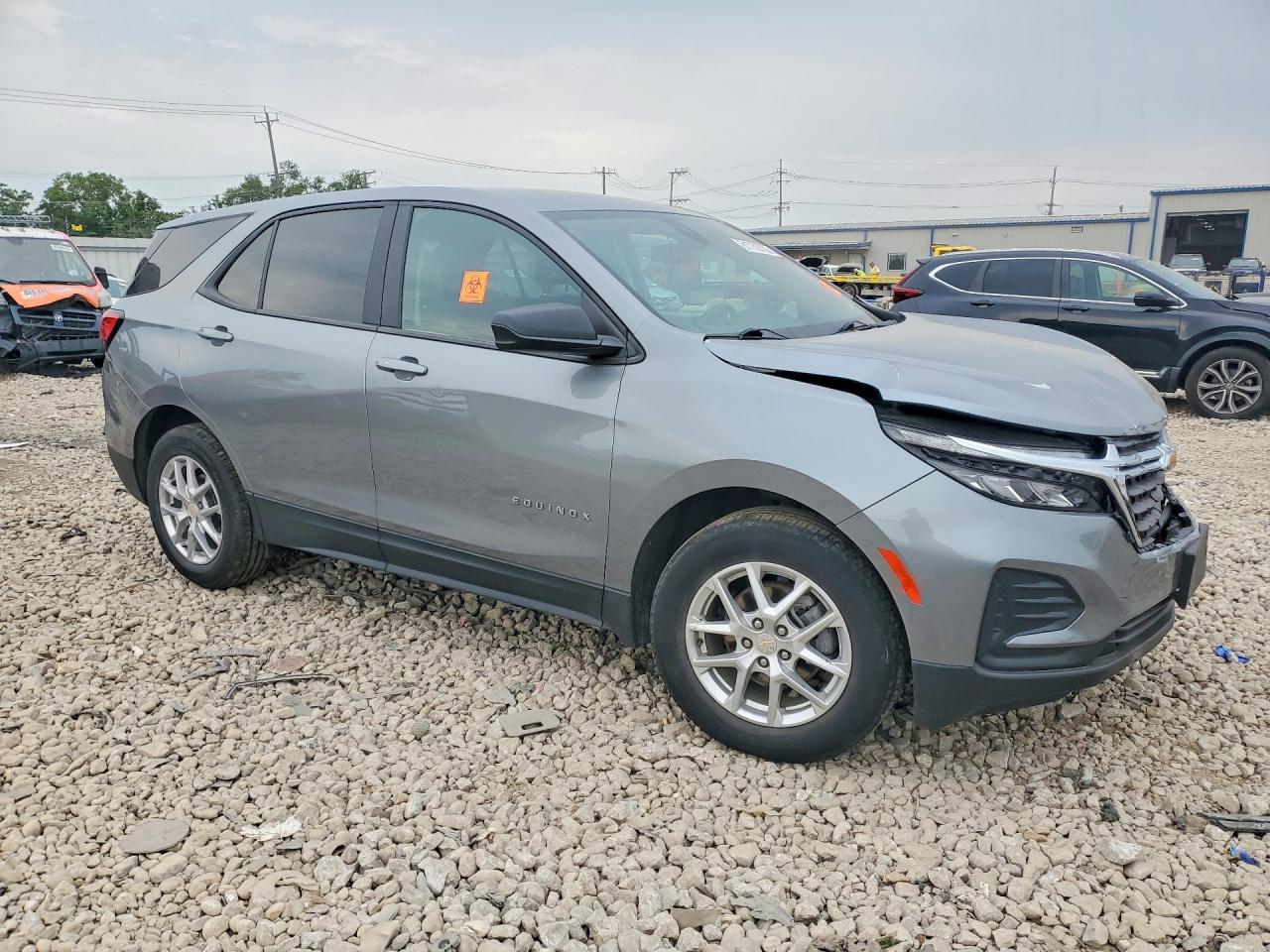2023 Chevrolet Equinox Ls Серый vin: 3GNAXHEG9PL107203