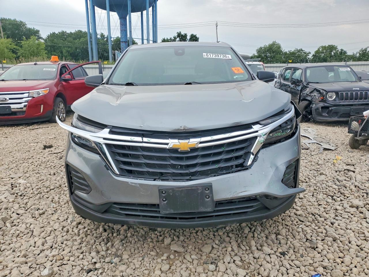 2023 Chevrolet Equinox Ls Серый vin: 3GNAXHEG9PL107203