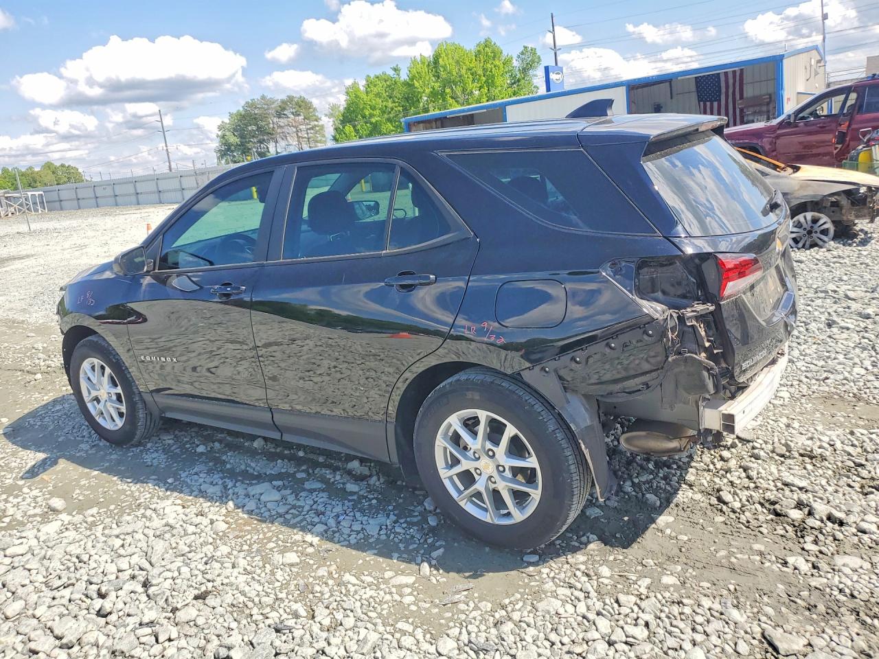 2024 Chevrolet Equinox Ls Черный vin: 3GNAXHEG9RL196208