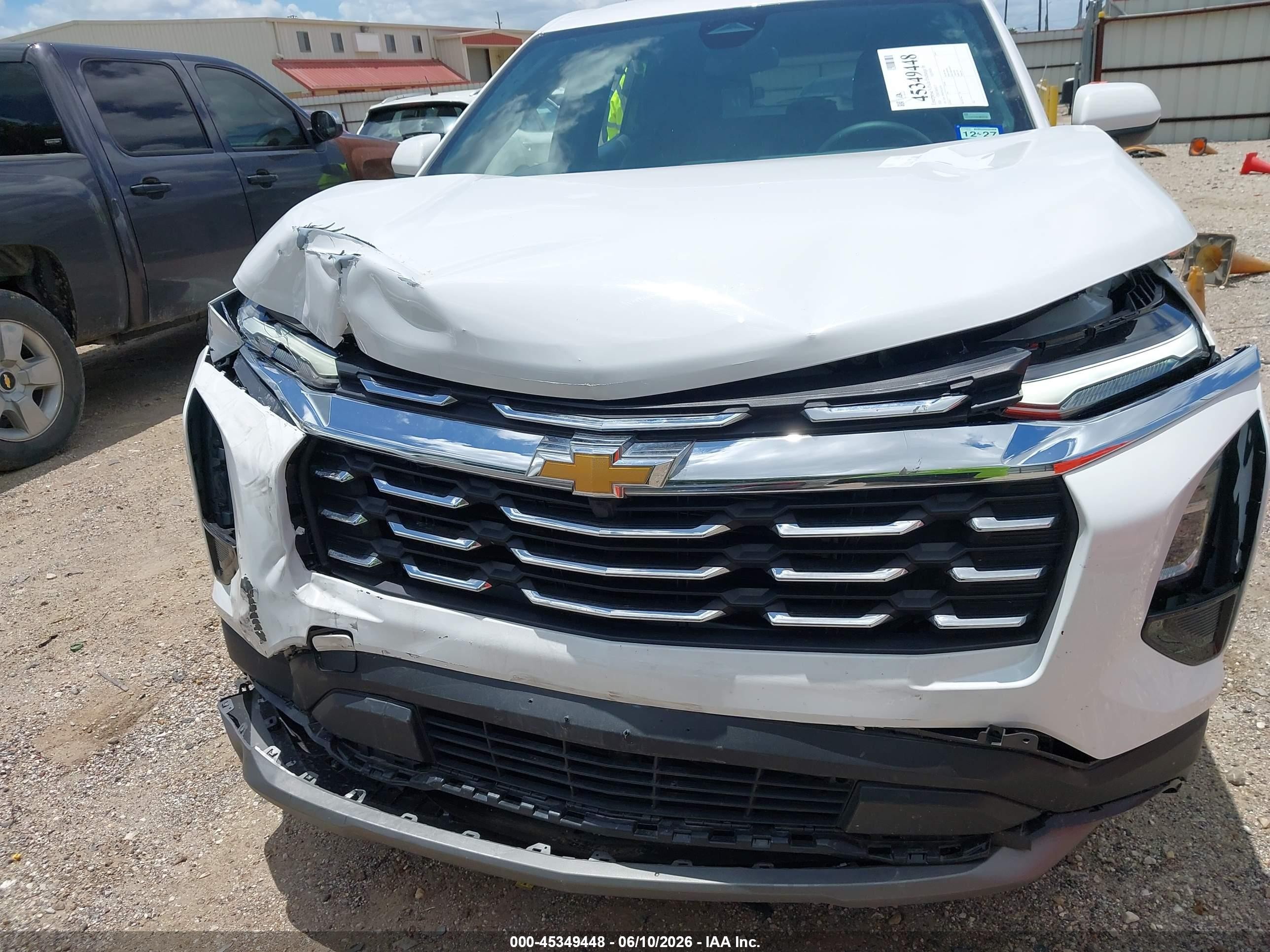 2026 Chevrolet Equinox Fwd Lt White vin: 3GNAXHEG9TL365781