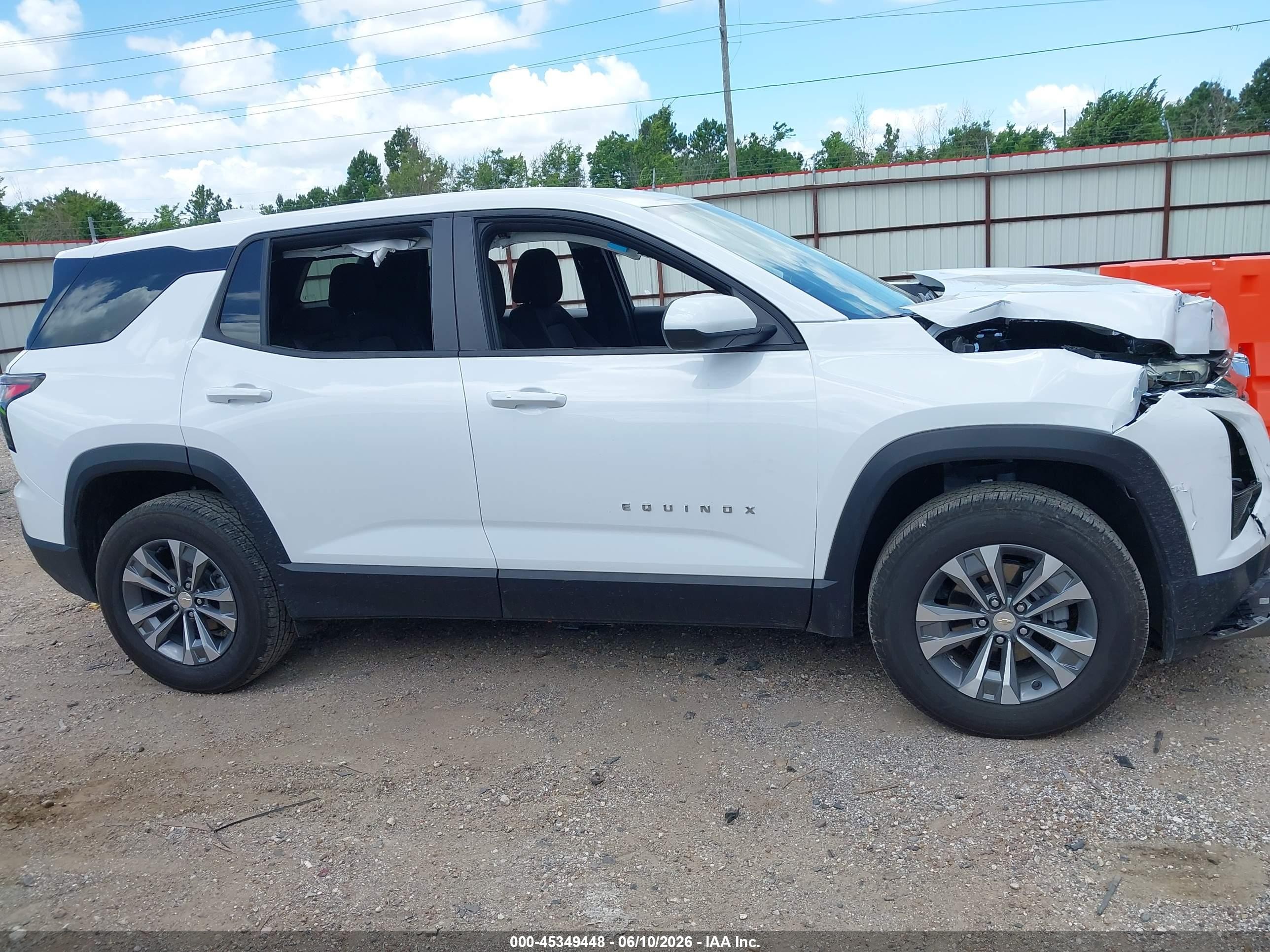 2026 Chevrolet Equinox Fwd Lt White vin: 3GNAXHEG9TL365781