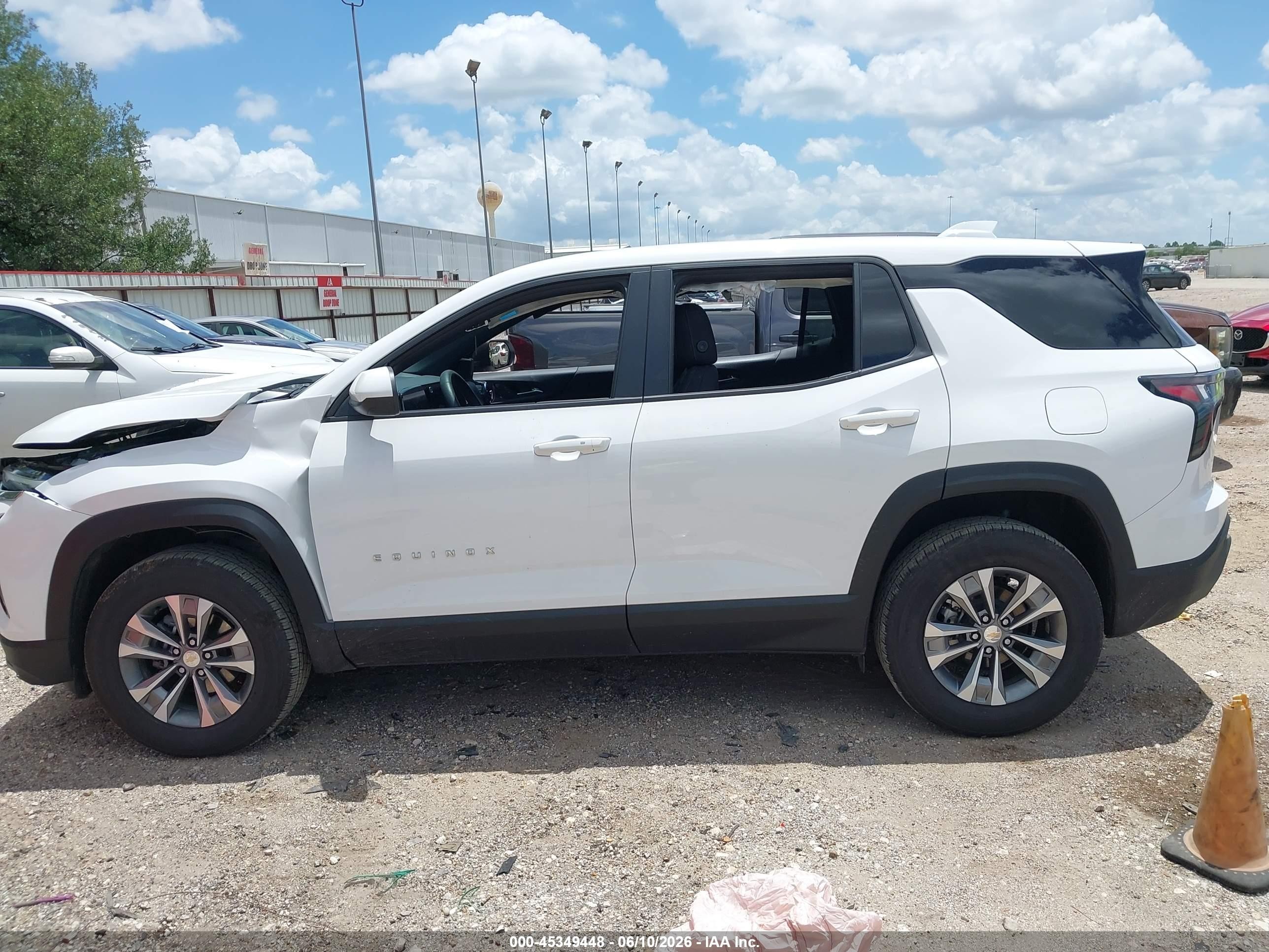 2026 Chevrolet Equinox Fwd Lt White vin: 3GNAXHEG9TL365781