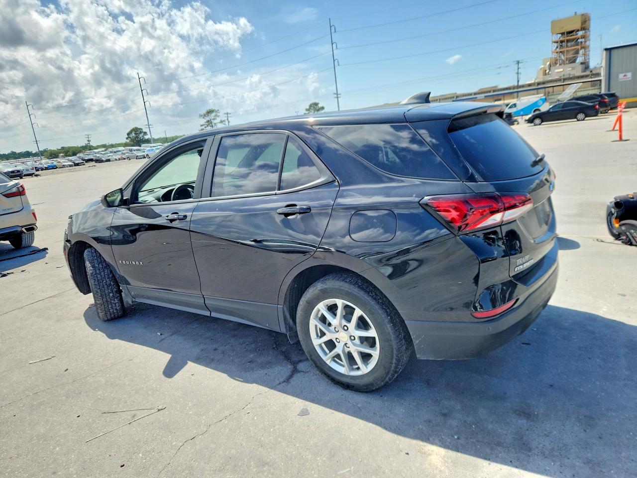 2023 Chevrolet Equinox Ls Black vin: 3GNAXHEGXPL157771