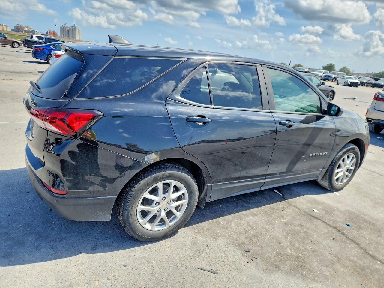 2023 Chevrolet Equinox Ls Black vin: 3GNAXHEGXPL157771