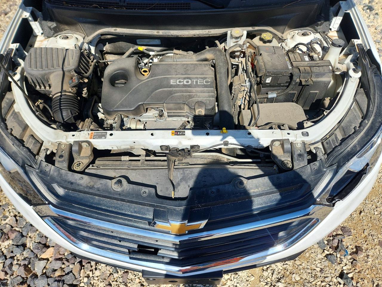 2020 Chevrolet Equinox Ls White vin: 3GNAXHEV0LS591387