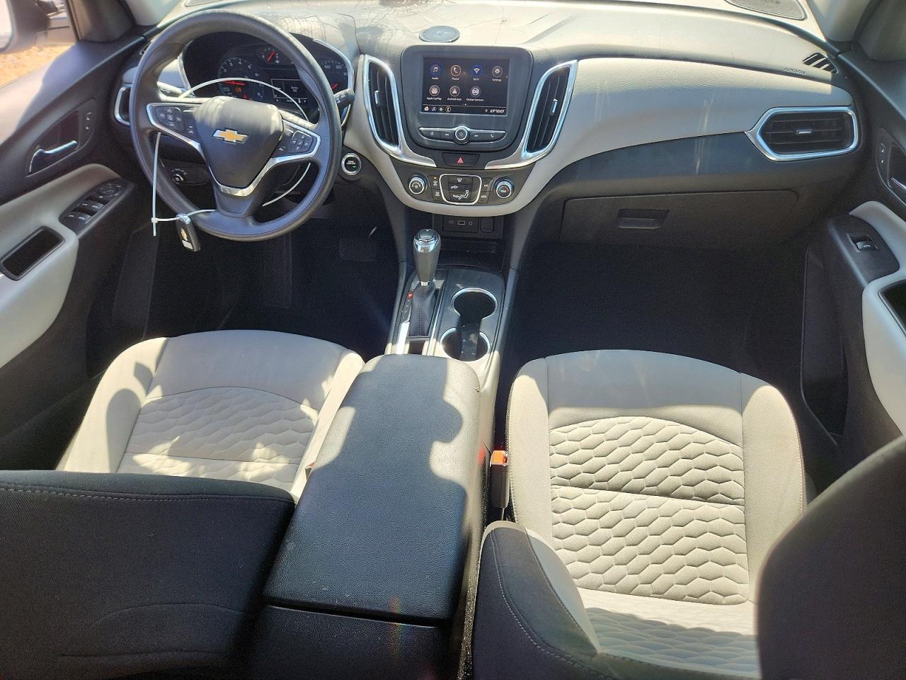 2020 Chevrolet Equinox Ls White vin: 3GNAXHEV0LS591387